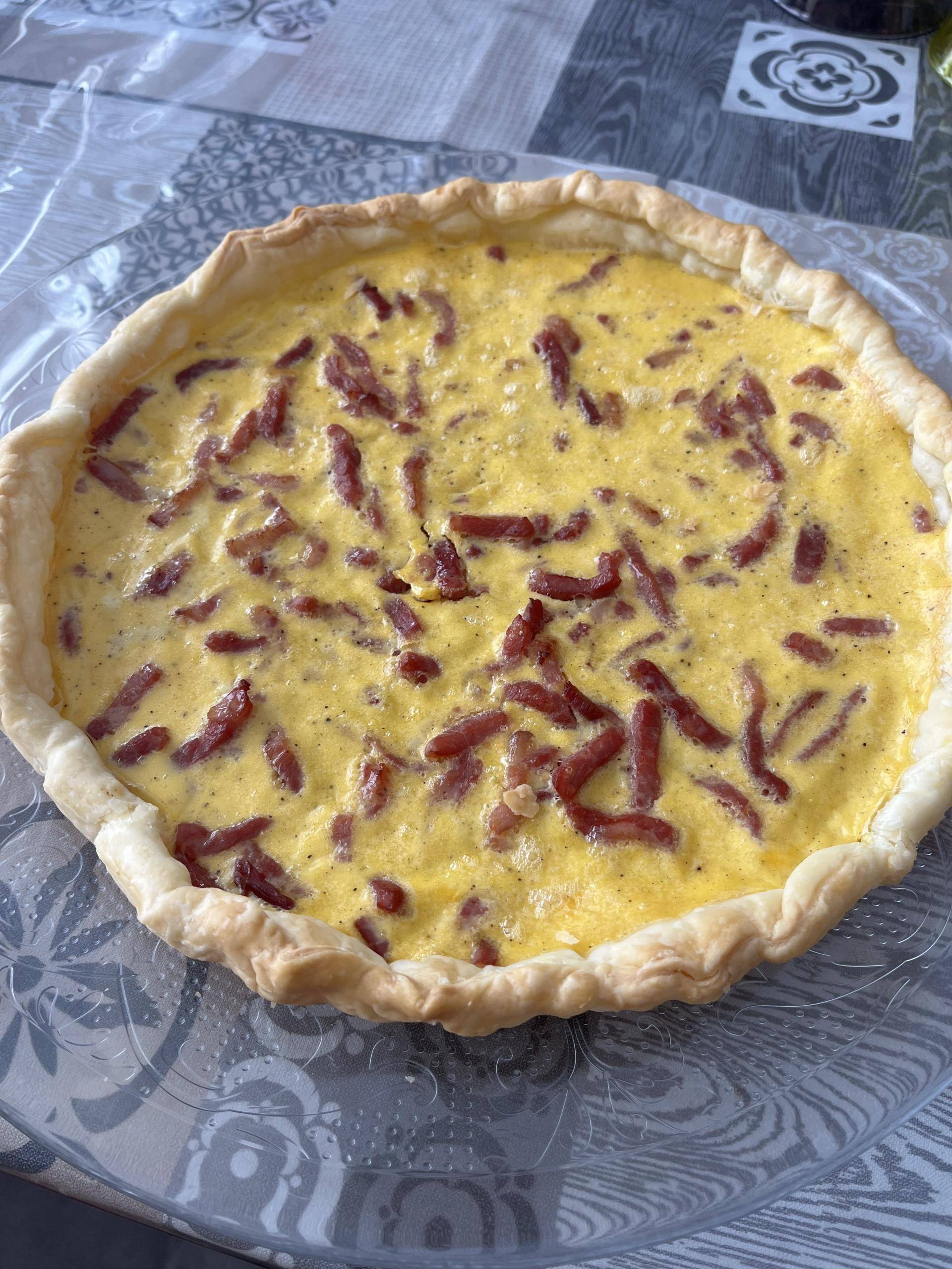 Quiche lorraine de LNA - Recette Cake Factory Infinity | Tefal