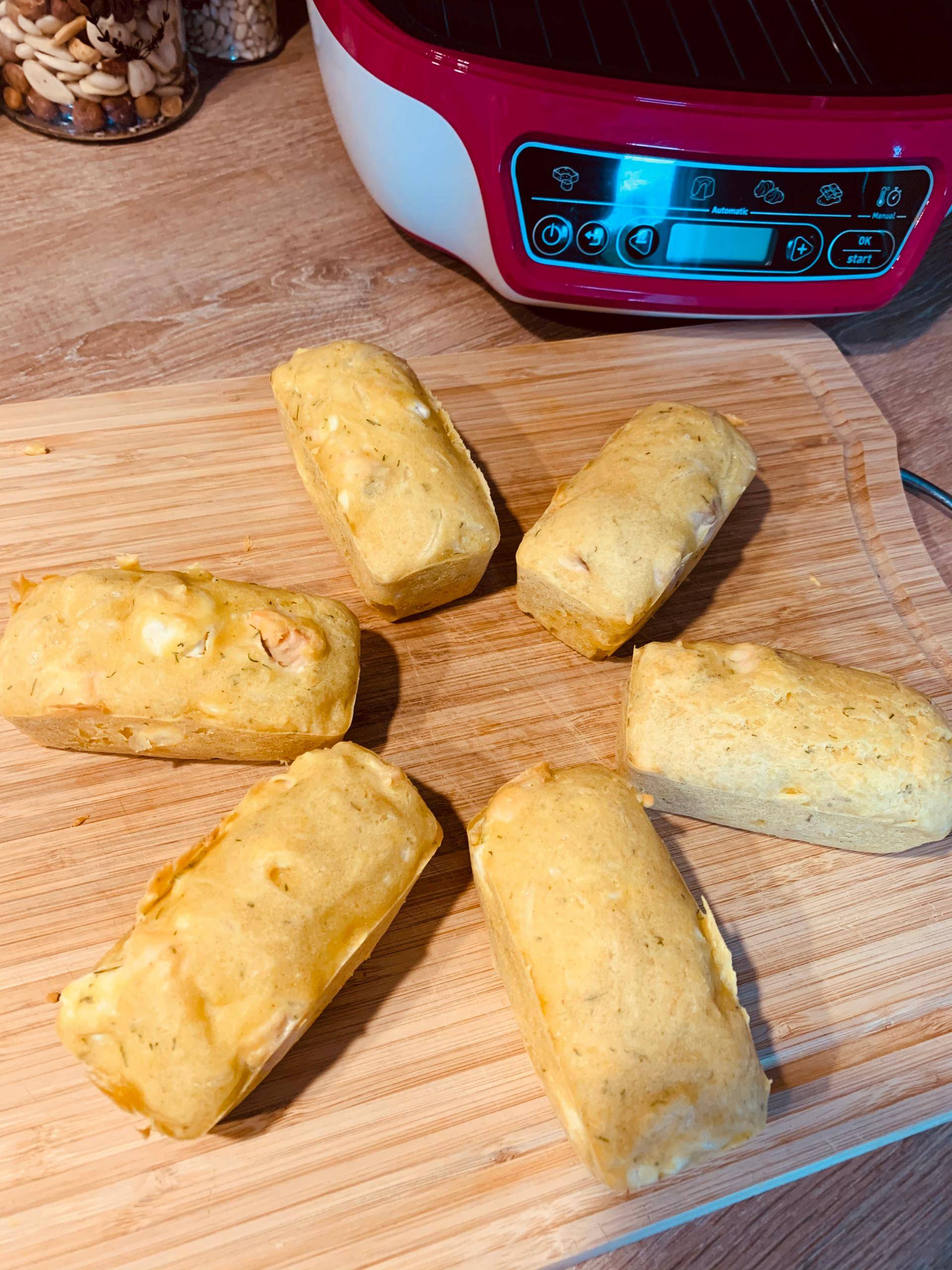 Cake saumon fêta - Recette Cake Factory | Tefal
