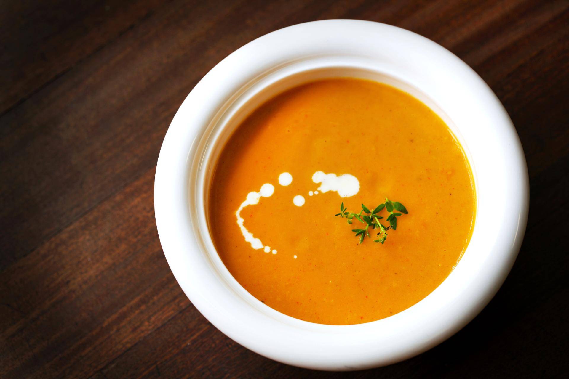 Crème de patate douce à l'échalote - Recette Balance de cuisine | Tefal