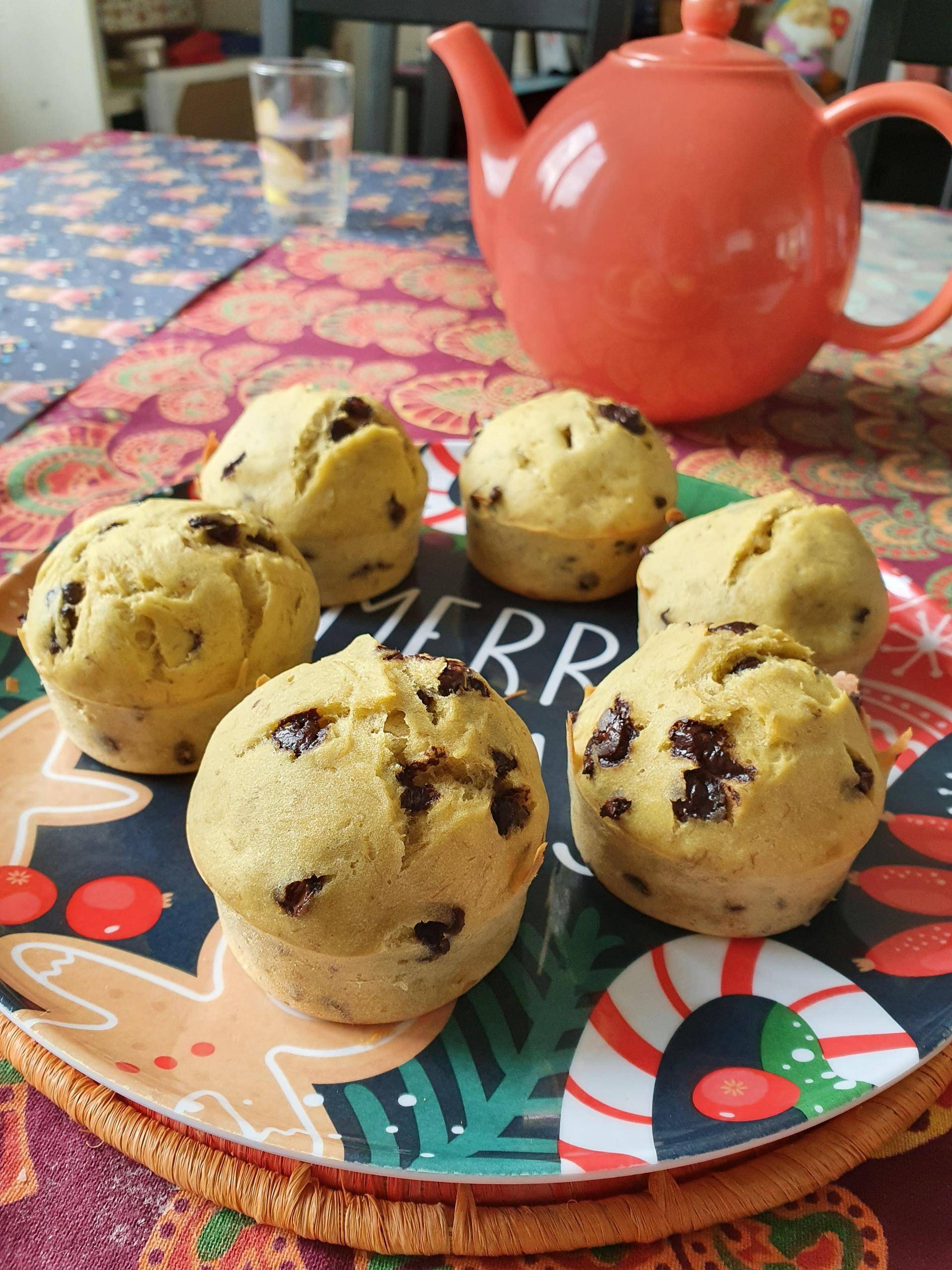 Muffins banano pépites (healthy) - Recette Cake Factory | Tefal