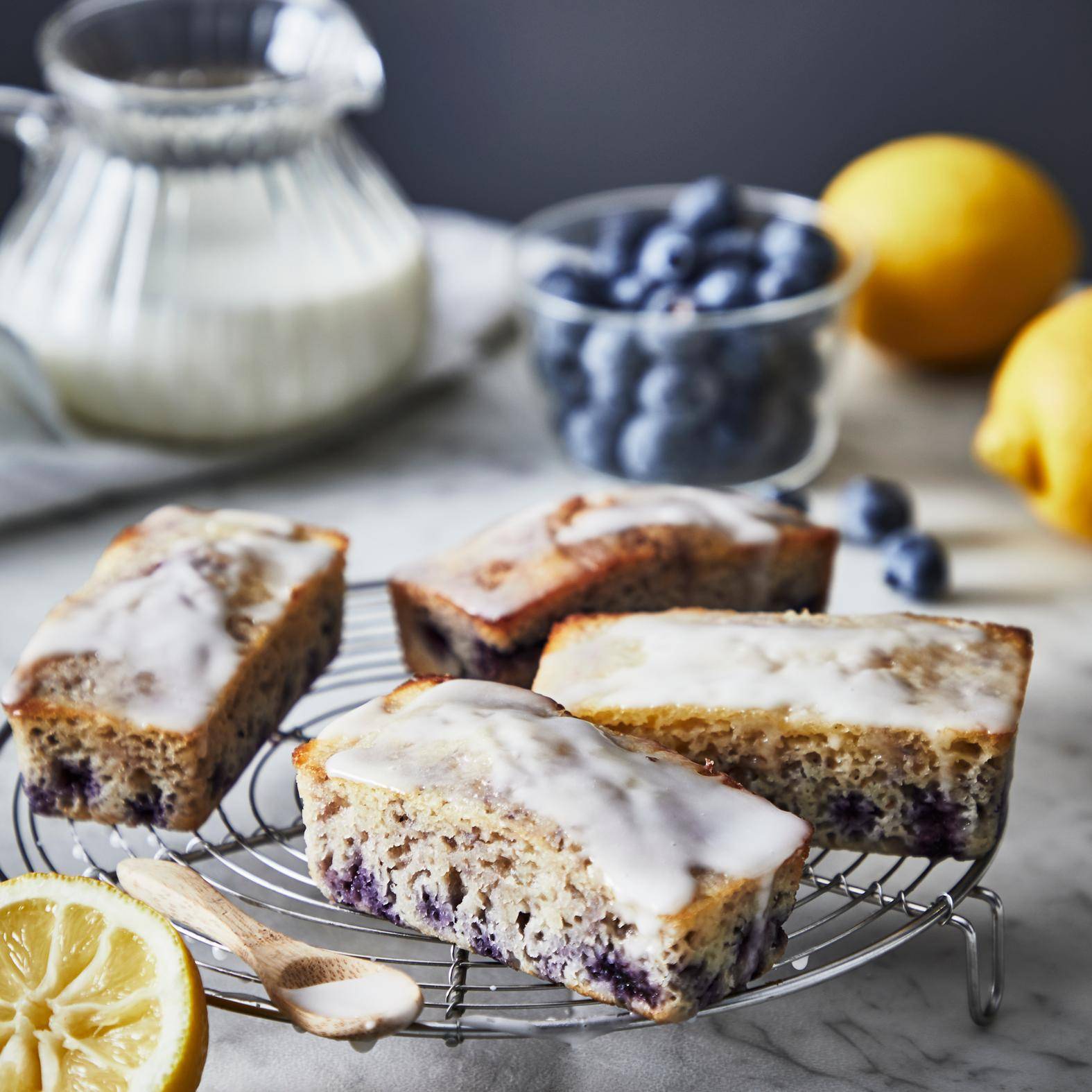 Breakfast bread myrtilles citron - Recette Cake Factory | Tefal
