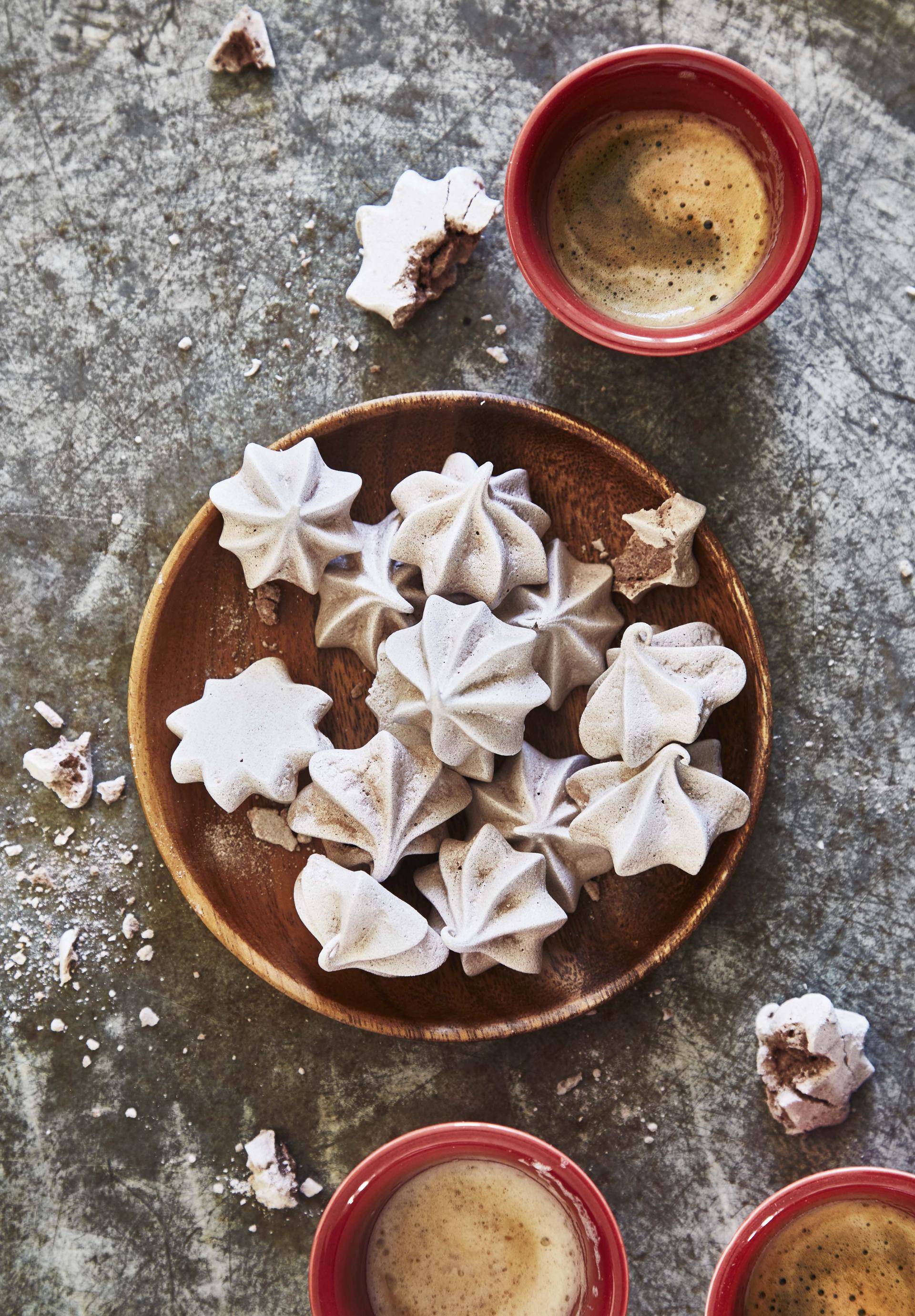 Meringues au cacao et à la cannelle - Recette Cake Factory | Tefal