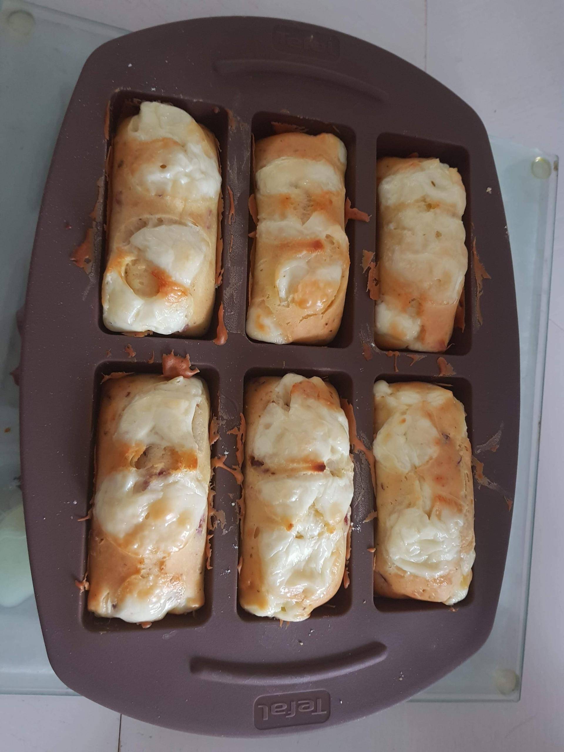 CAKE BABYBEL ET LARDONS - Recette Cake Factory | Tefal