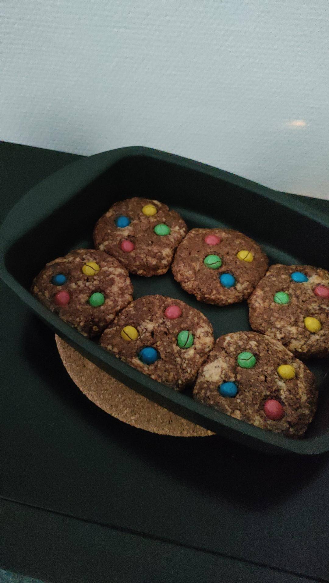 Cookies chocolat M&ms - Recette Cake Factory | Tefal