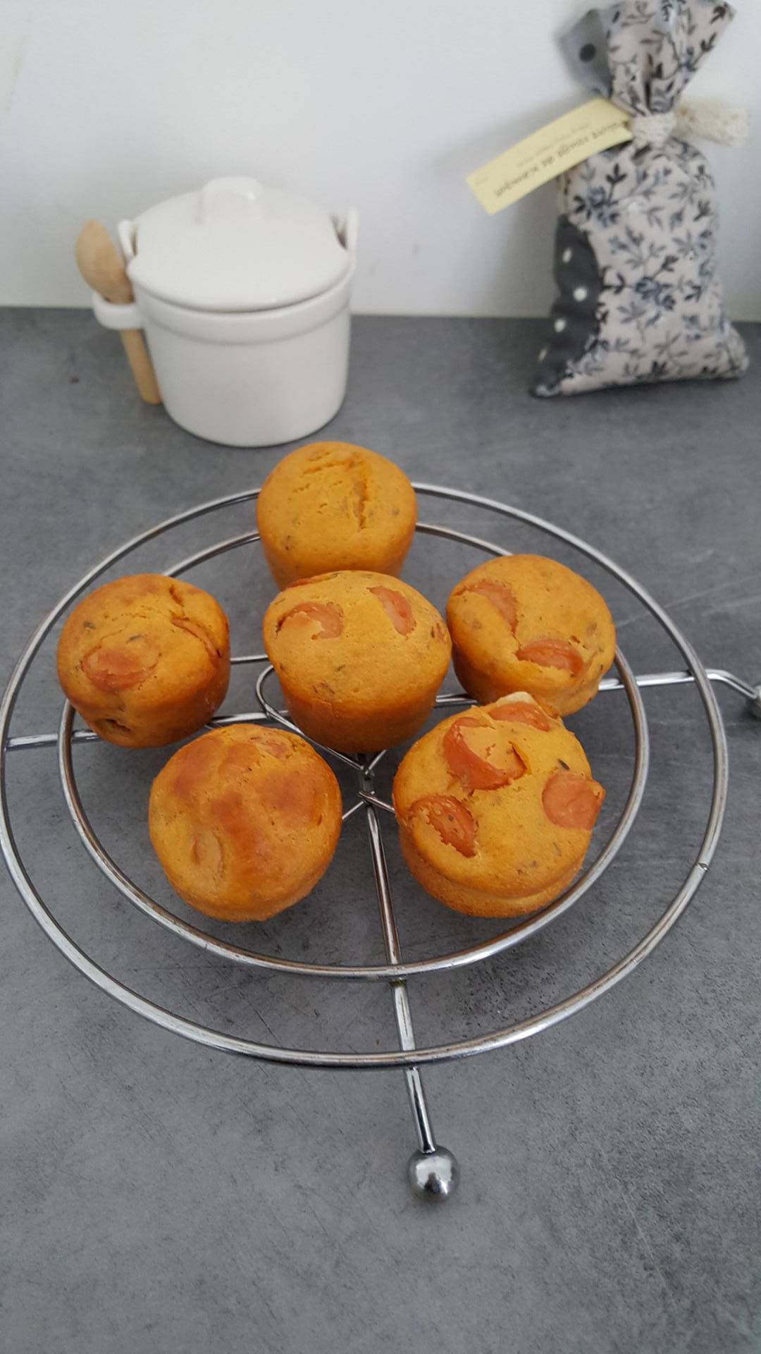 mini muffins façon hot dog - Recette Cake Factory | Tefal