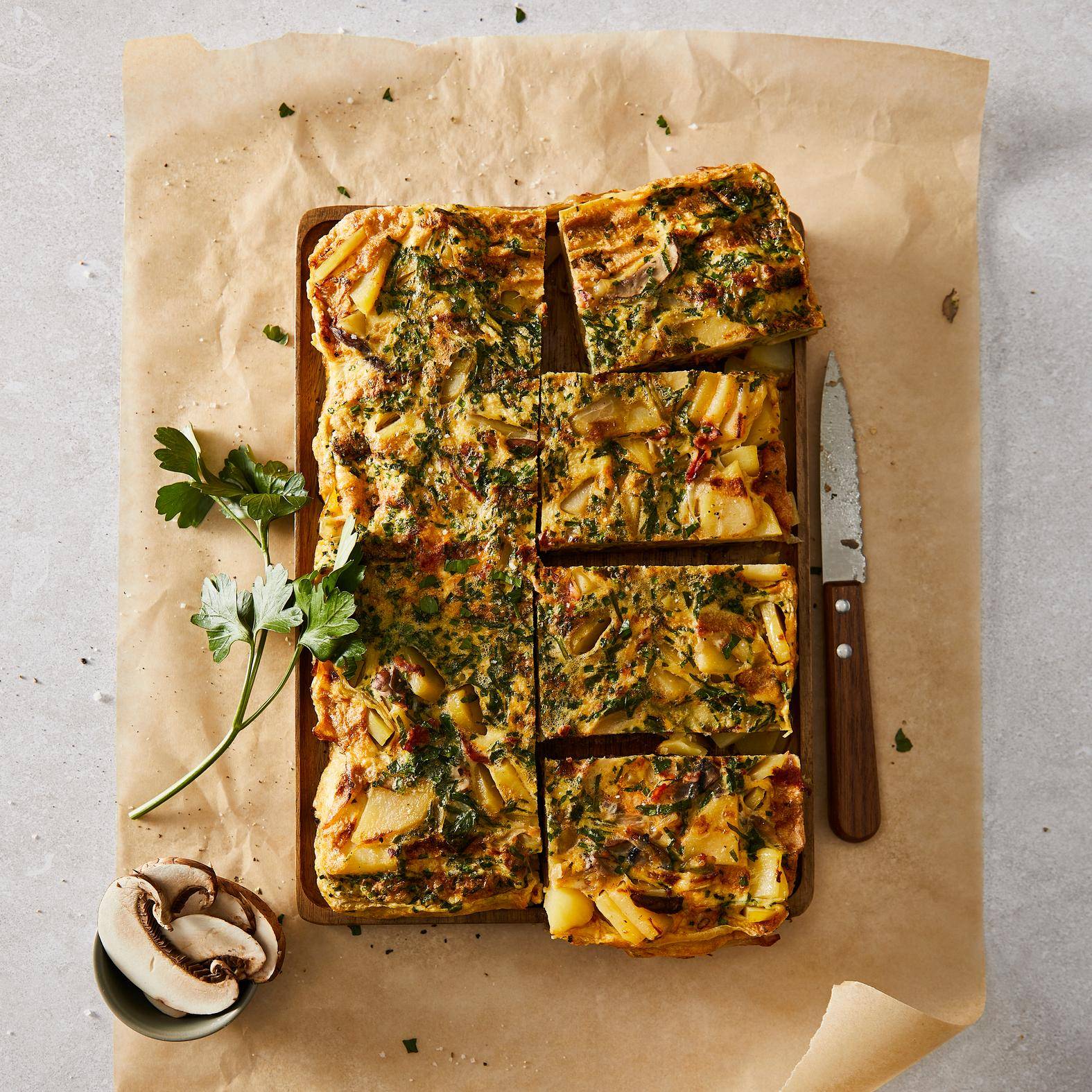 Tortilla de pommes de terre et chorizo à l'espagnol - Recette OptiGrill 2in1 | Tefal