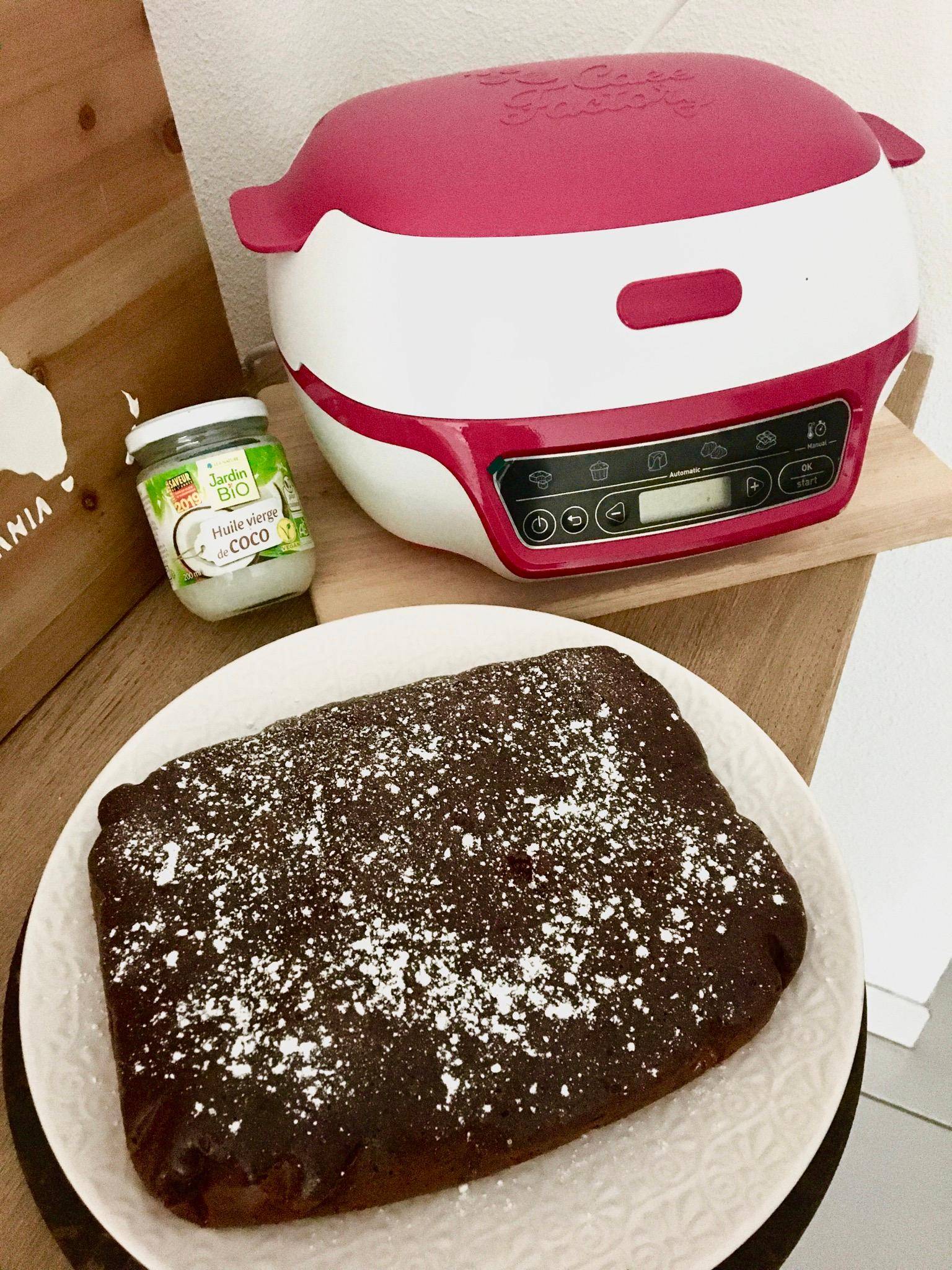 Gâteau au chocolat à l’huile de coco - Recette Cake Factory | Tefal