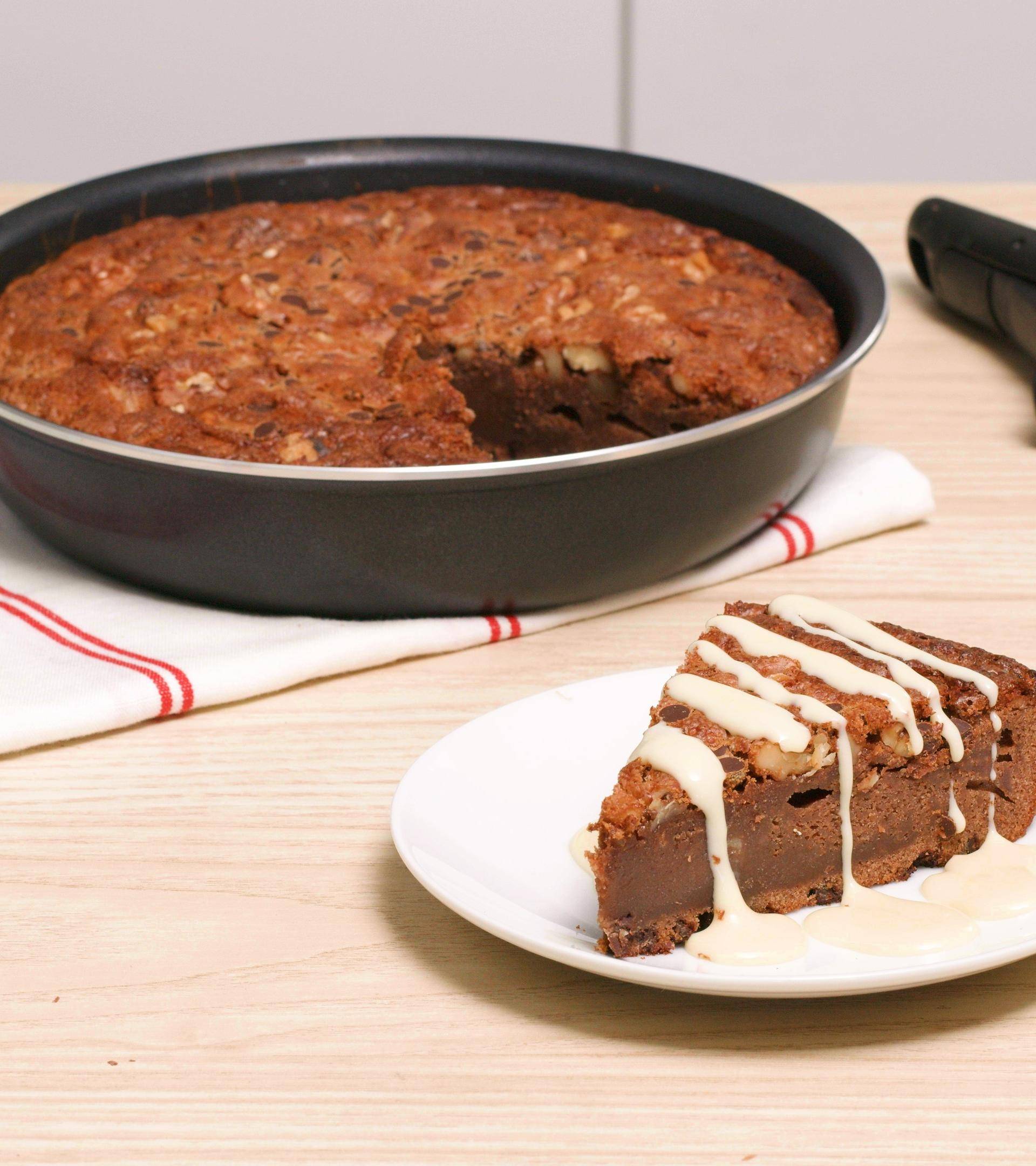 Pavlova au chocolat et au caramel - Recette Cake Factory | Tefal