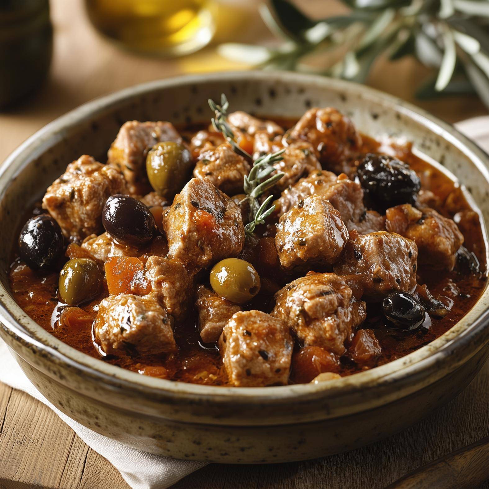 Stufatu de veau aux olives - Recette undefined | Tefal