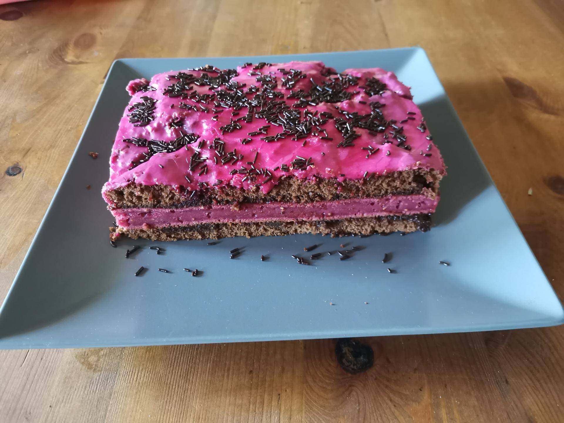 Napolitain chocolat framboise - Recette Cake Factory | Tefal