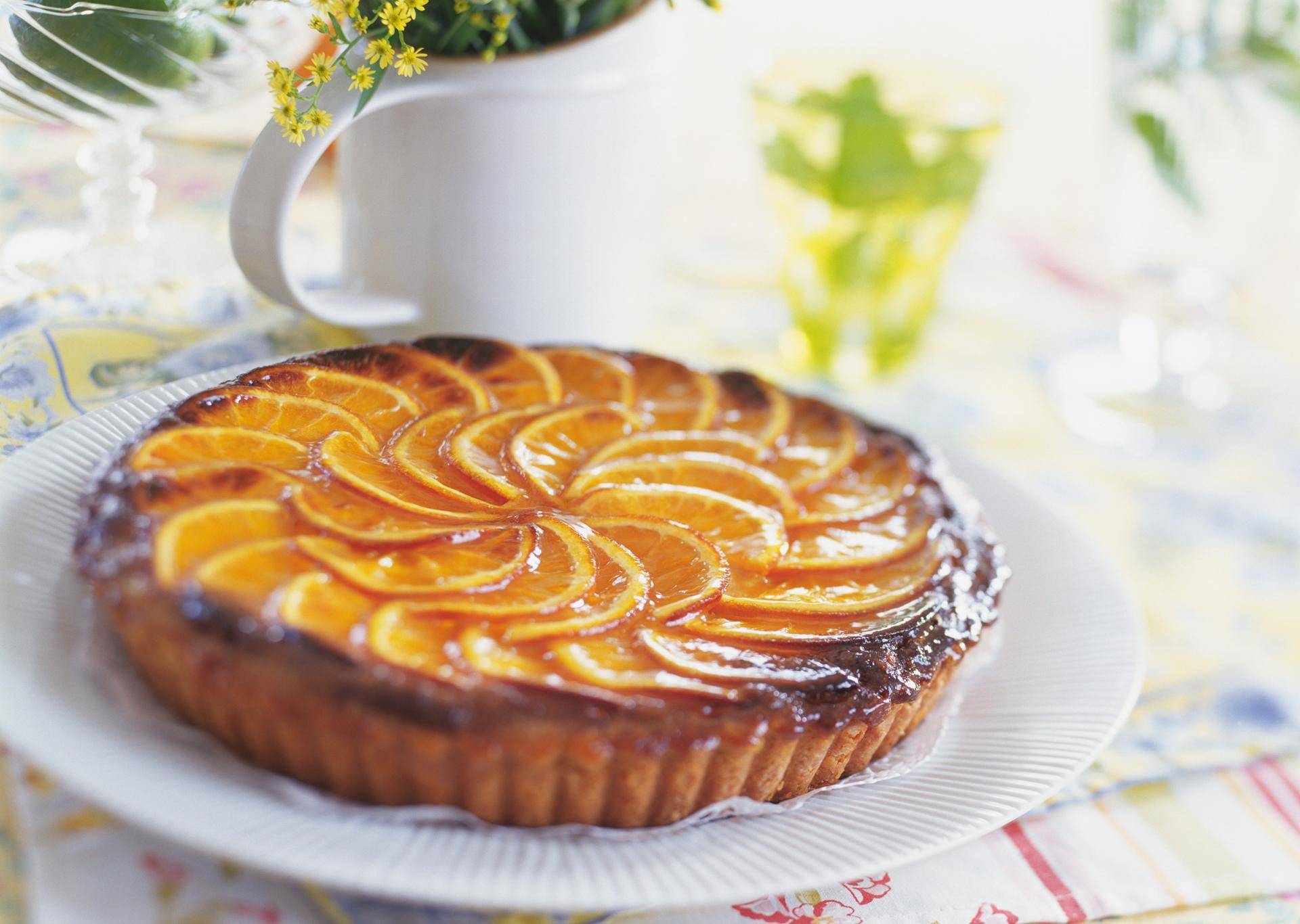 Tarte à l'orange - Recette Balance de cuisine | Tefal