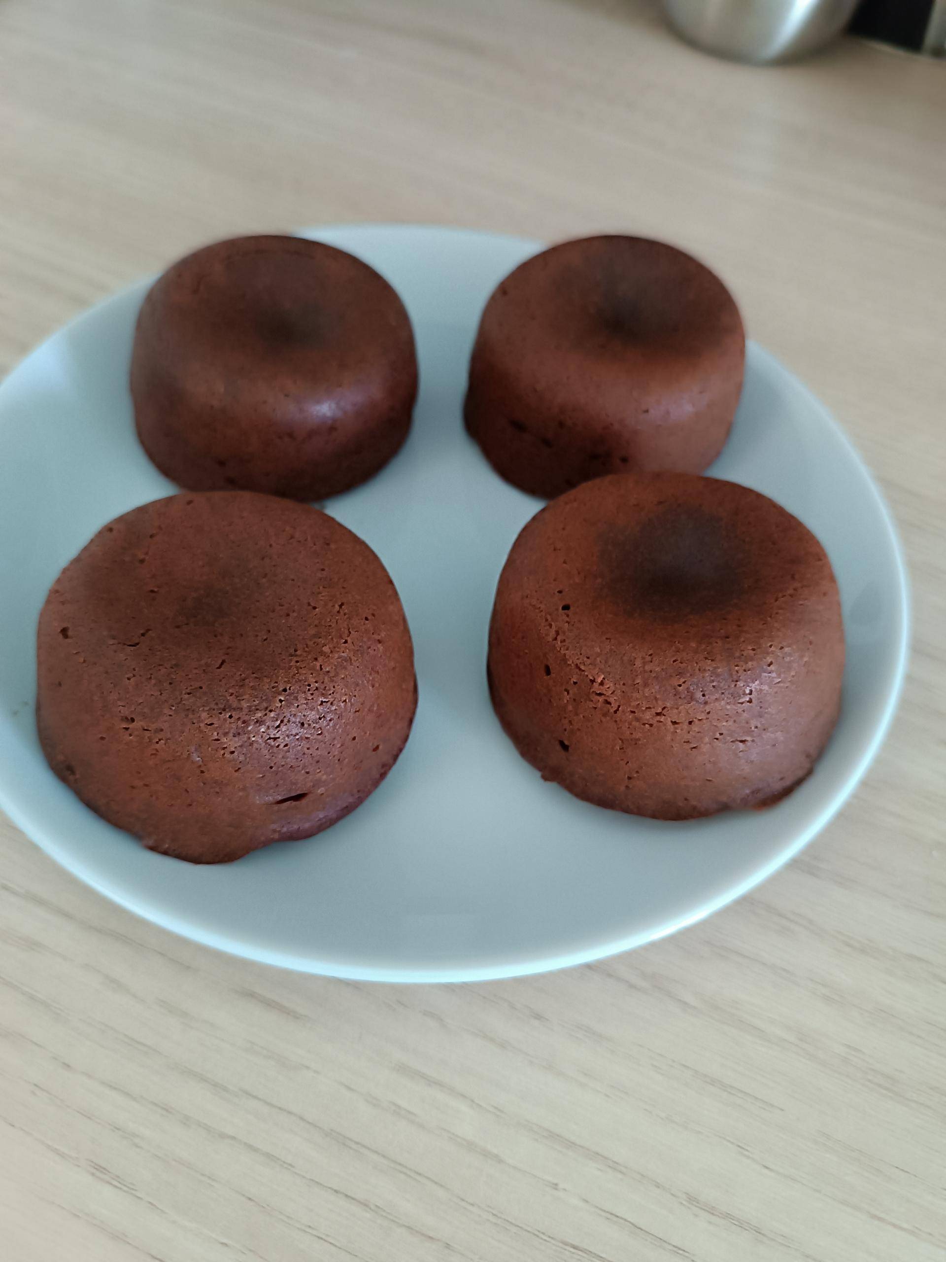 Coeurs fondants chocolat beurre de cacahuète - Recette Cake Factory Délices | Tefal