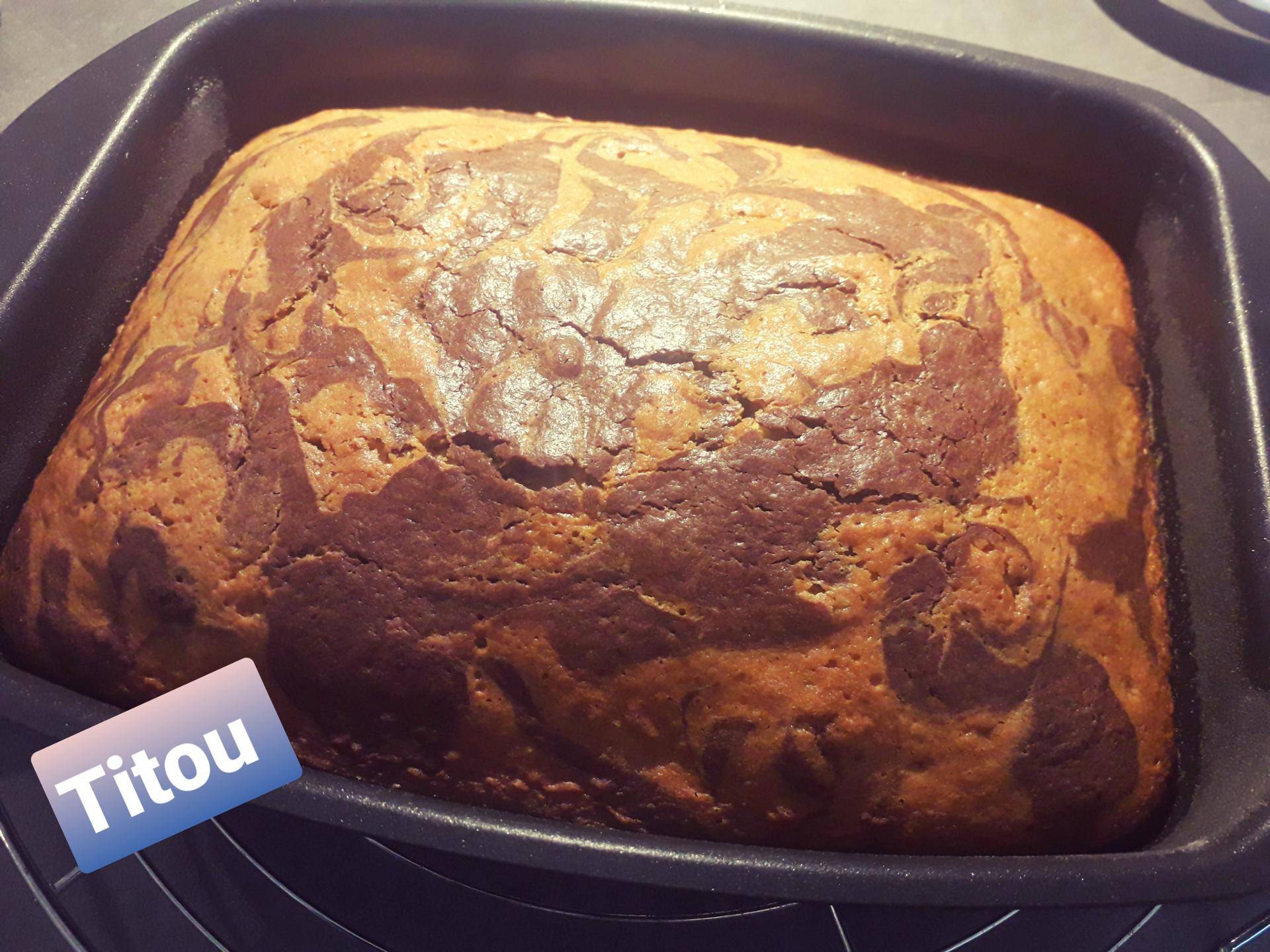 Marbré choco vanille - Recette Cake Factory | Tefal