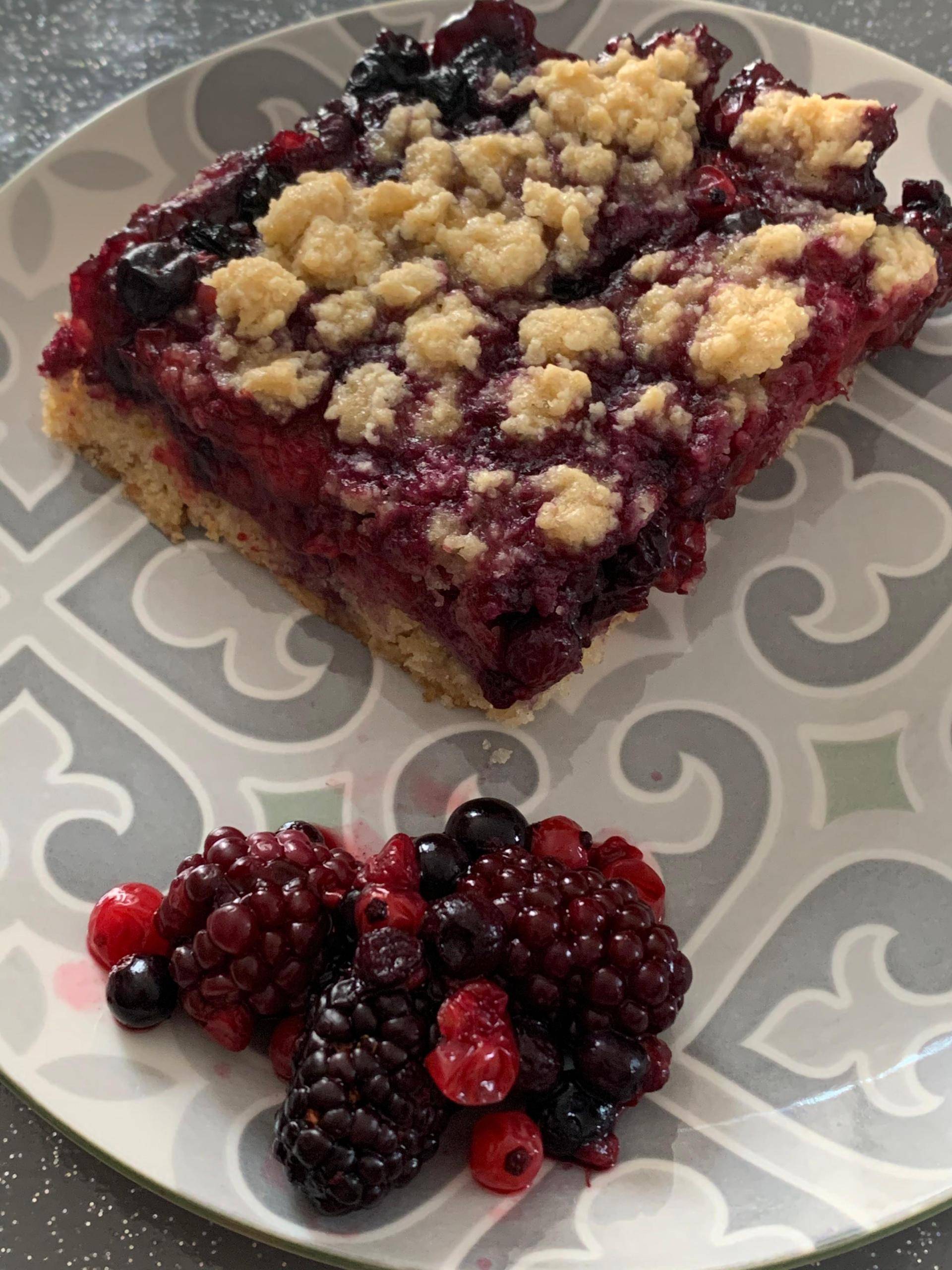 Crumble aux fruits rouges - Recette Cake Factory | Tefal