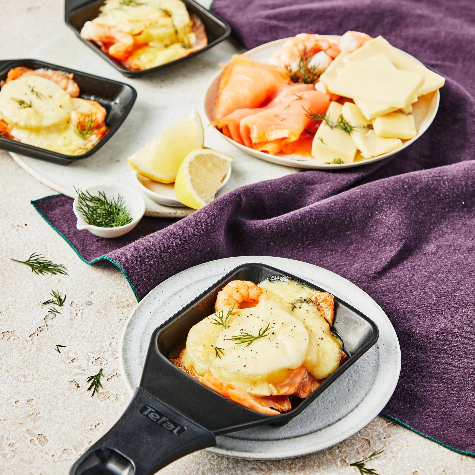 Raclette nordique - Recette Raclettes fondues pierrades | Tefal