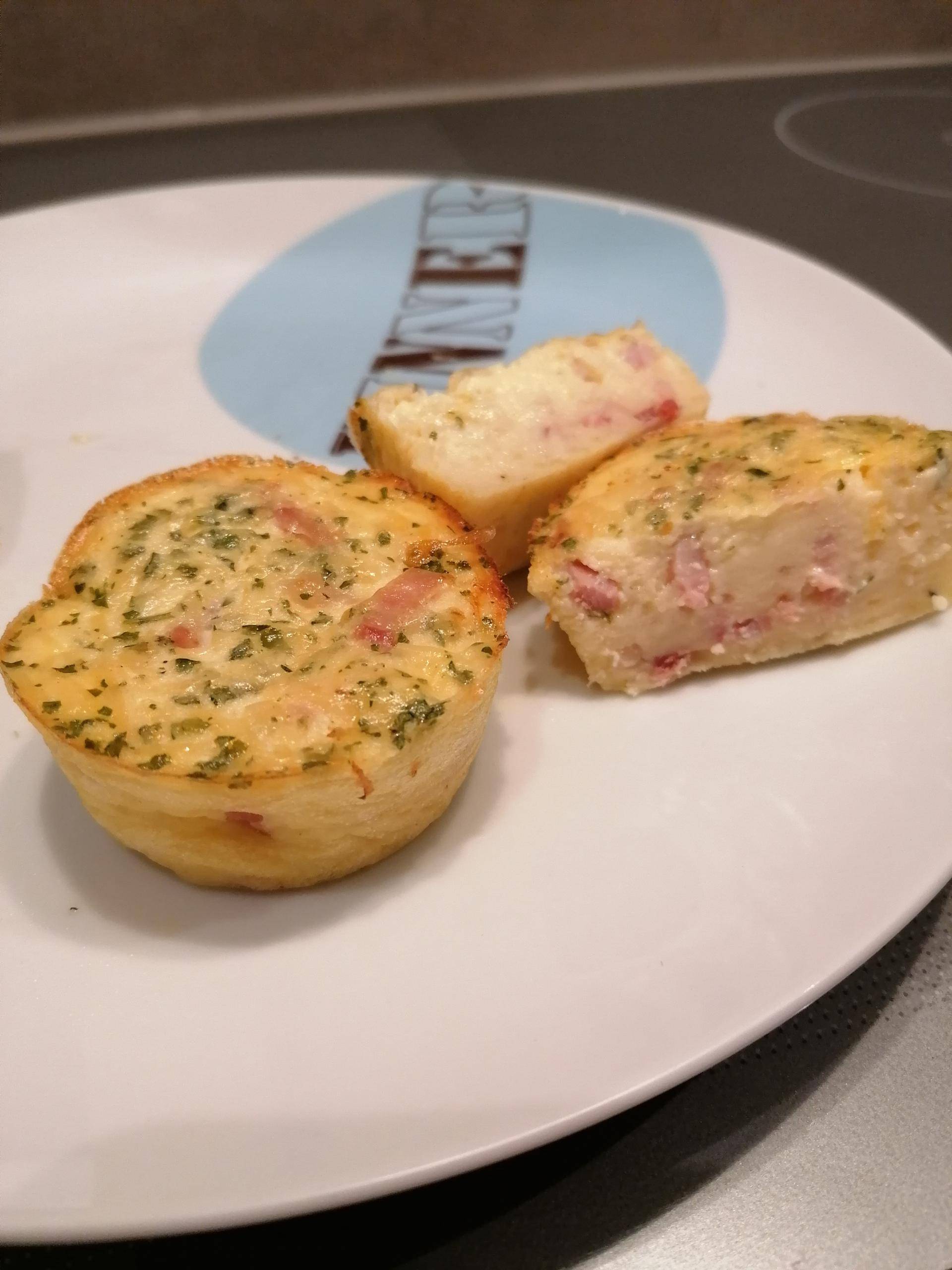 Muffins façon quiche - Recette Cake Factory | Tefal