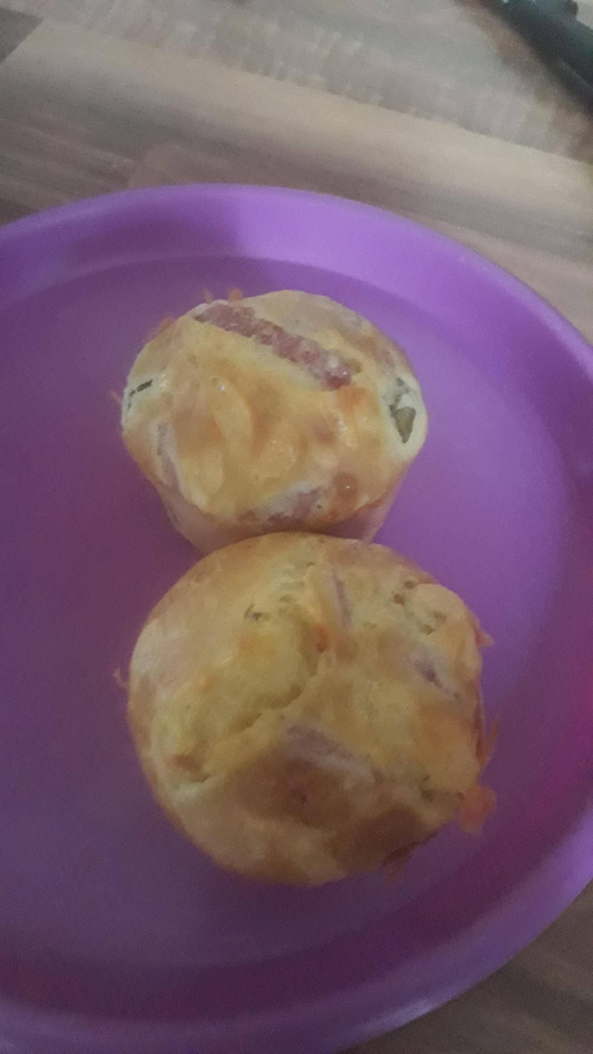 Muffin bacon gruyere - Recette Cake Factory | Tefal