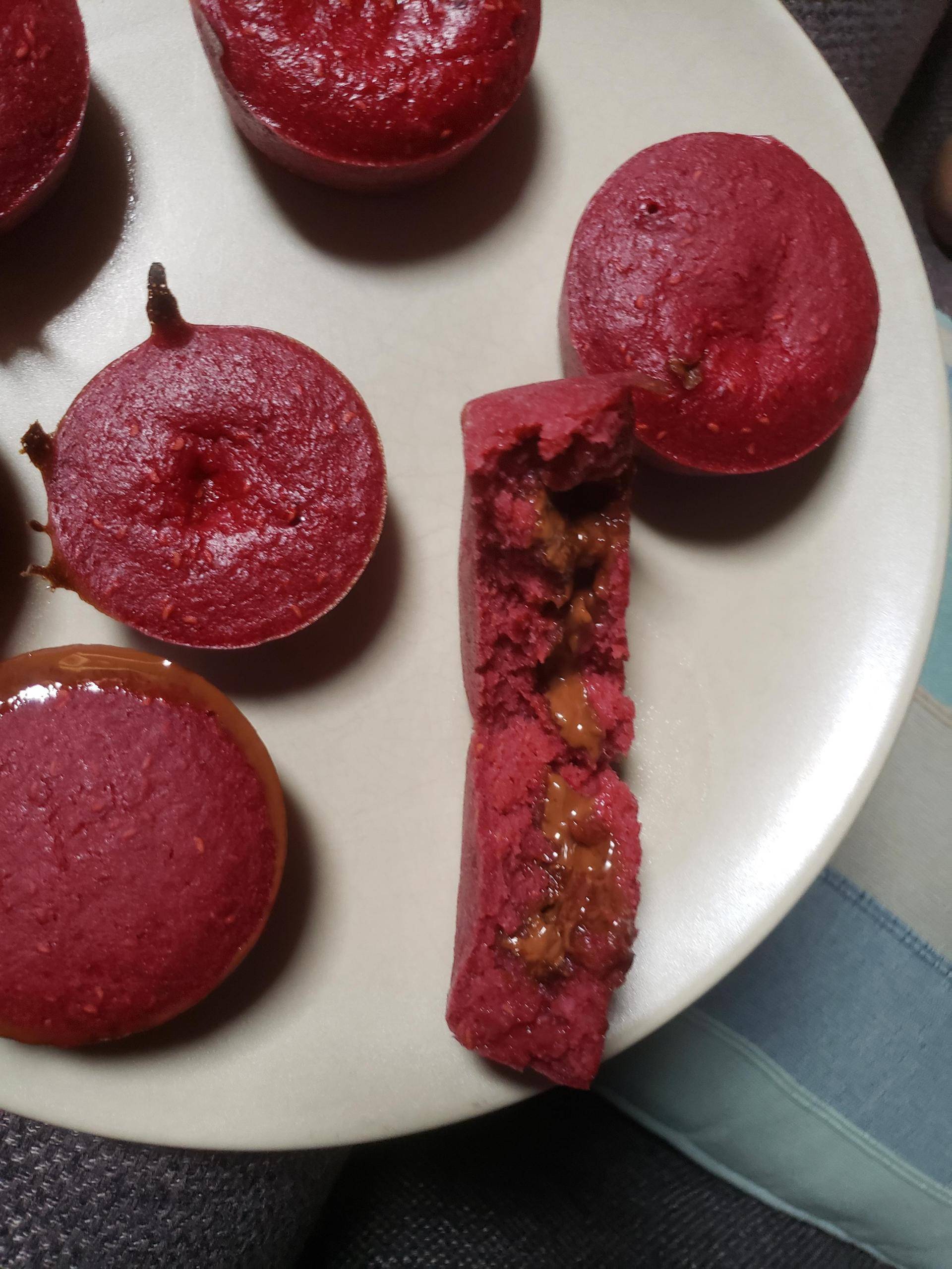 Coeur coulant framboises chocolat - Recette Cake Factory | Tefal