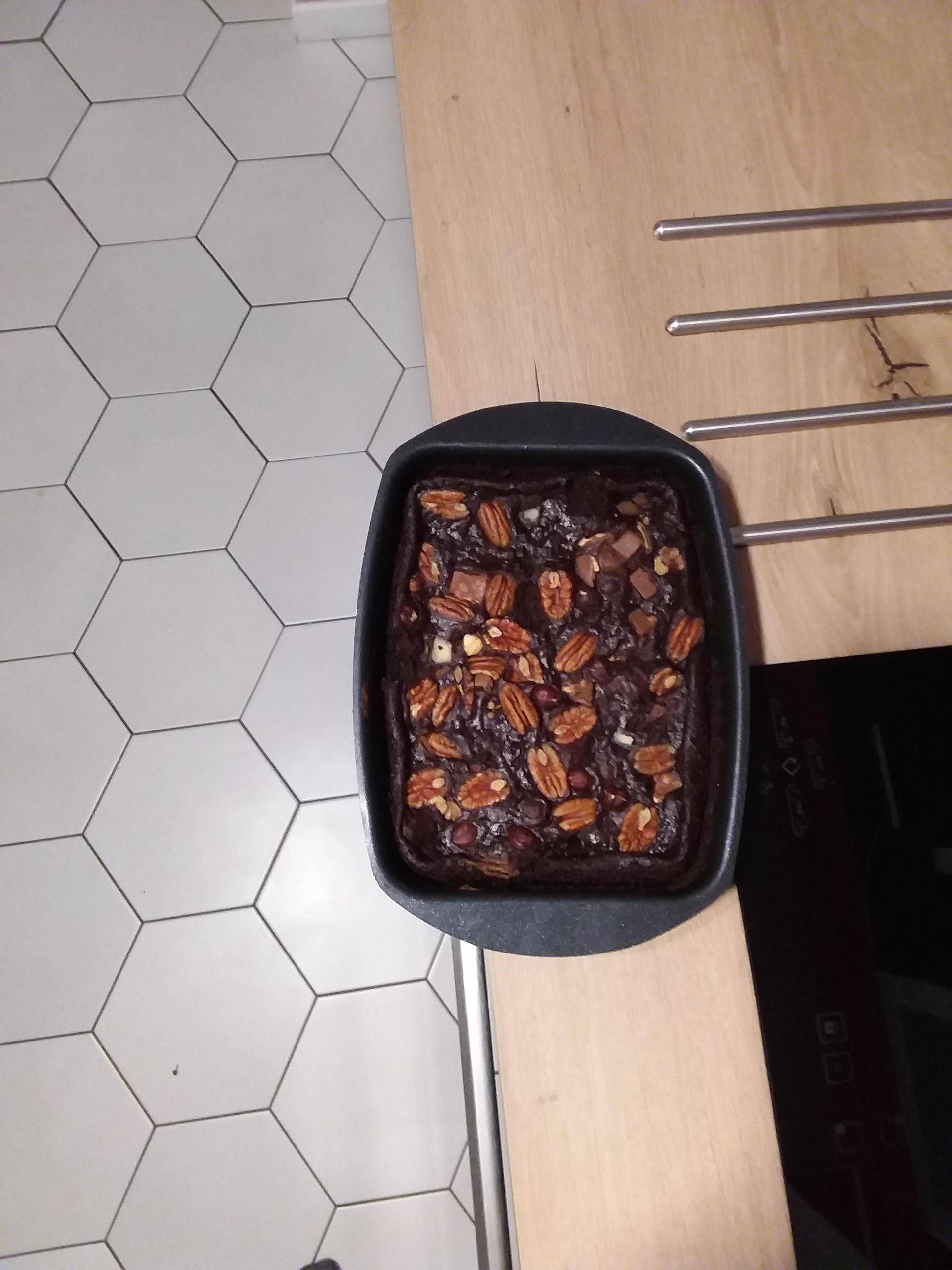 Brownie noix de pécan, chocolat - Recette Cake Factory | Tefal