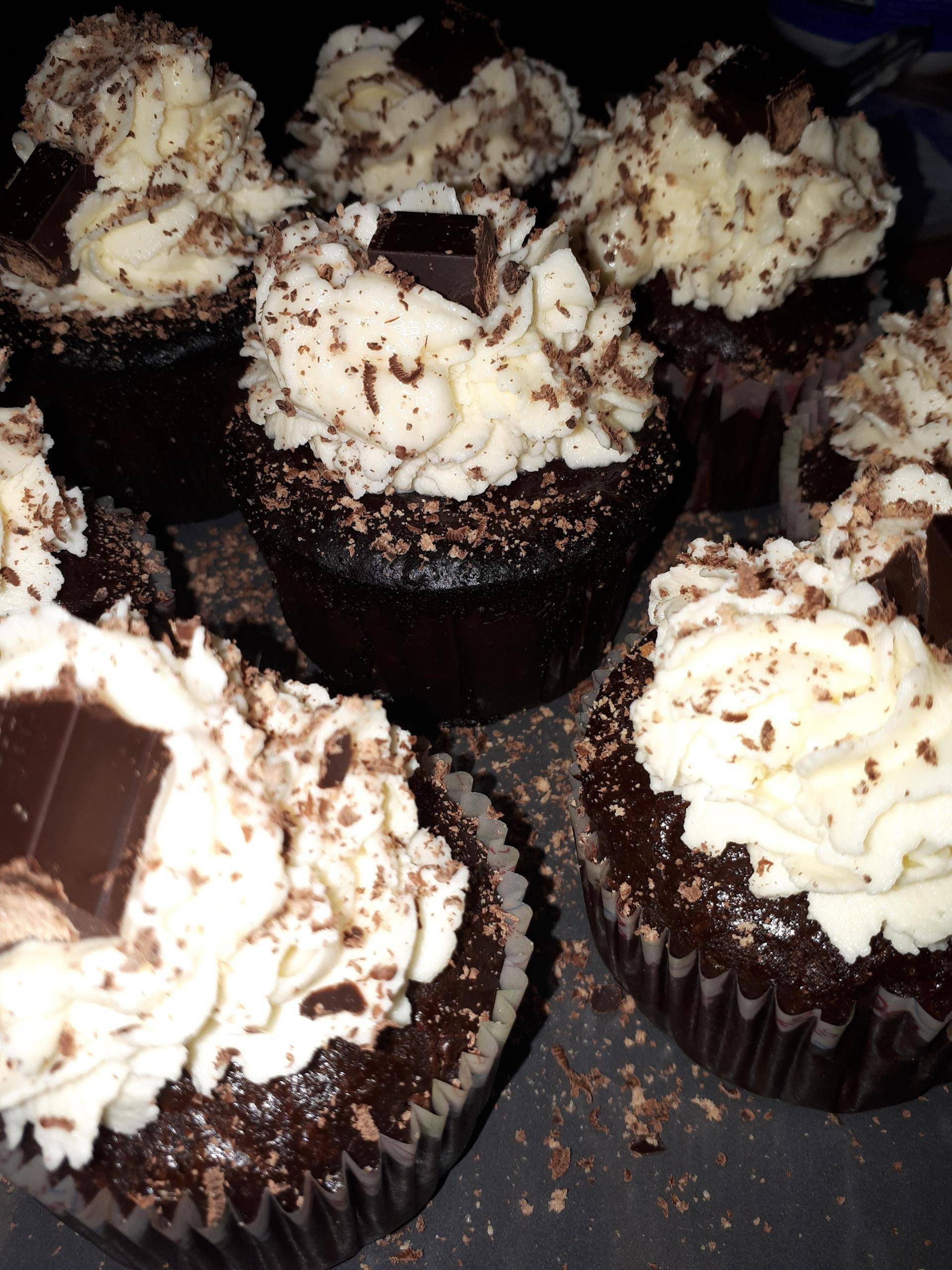 Muffins tout choco kitkat - Recette Cake Factory | Tefal