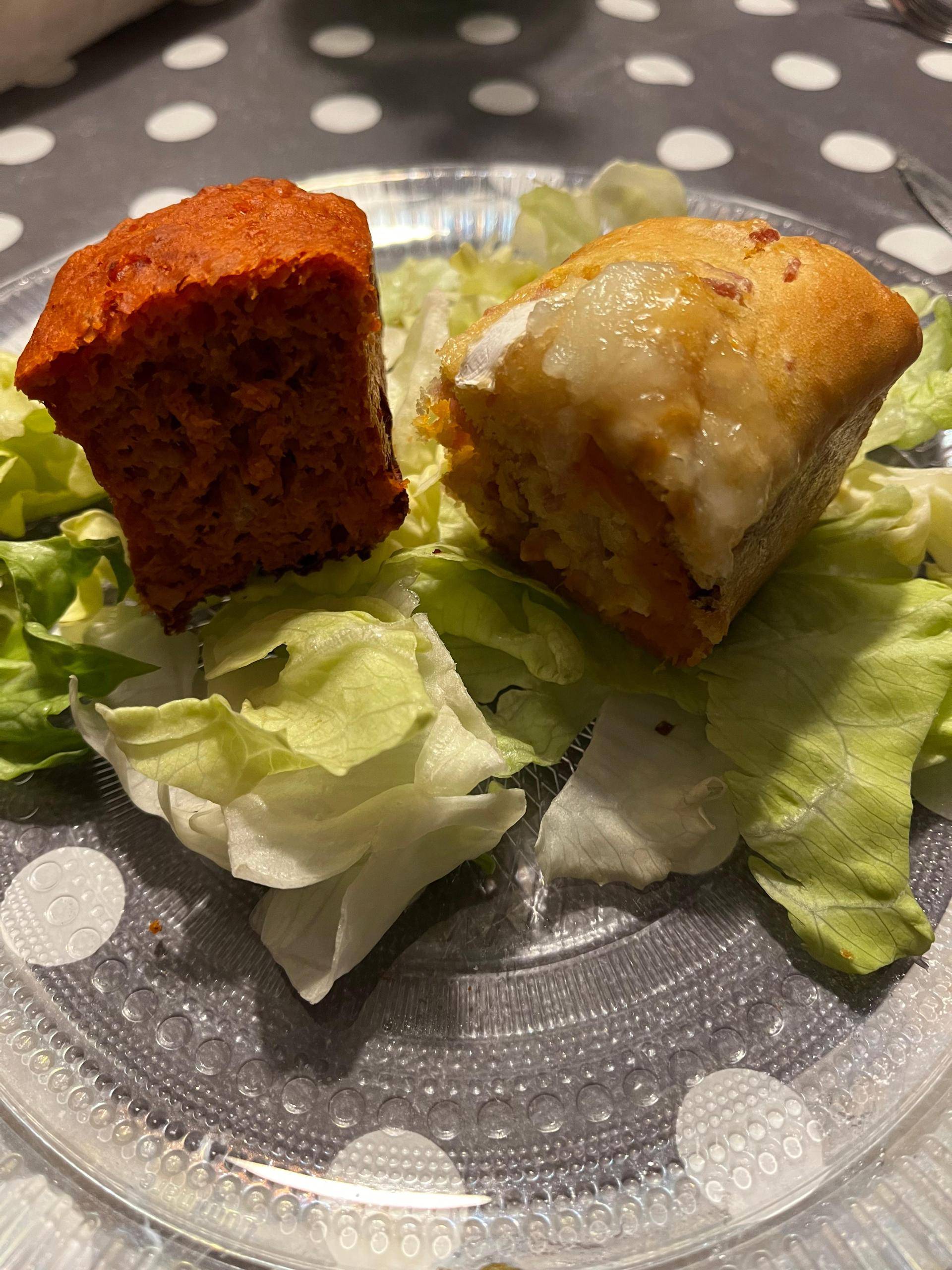 Mini cake patate douce jambon chevre - Recette Cake Factory | Tefal