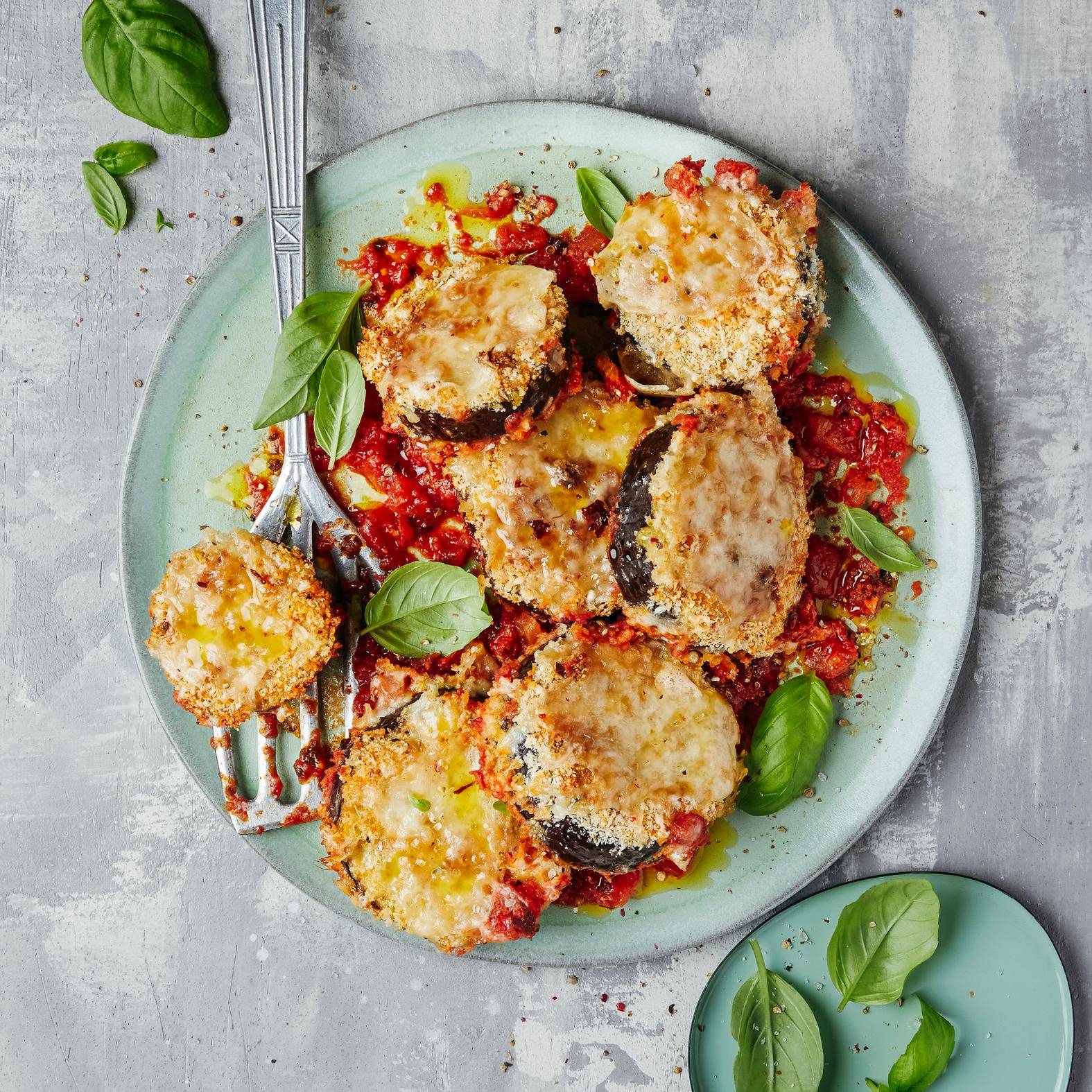 Knapperige aubergine met Parmezaan - Recette OptiGrill 2in1 | Tefal