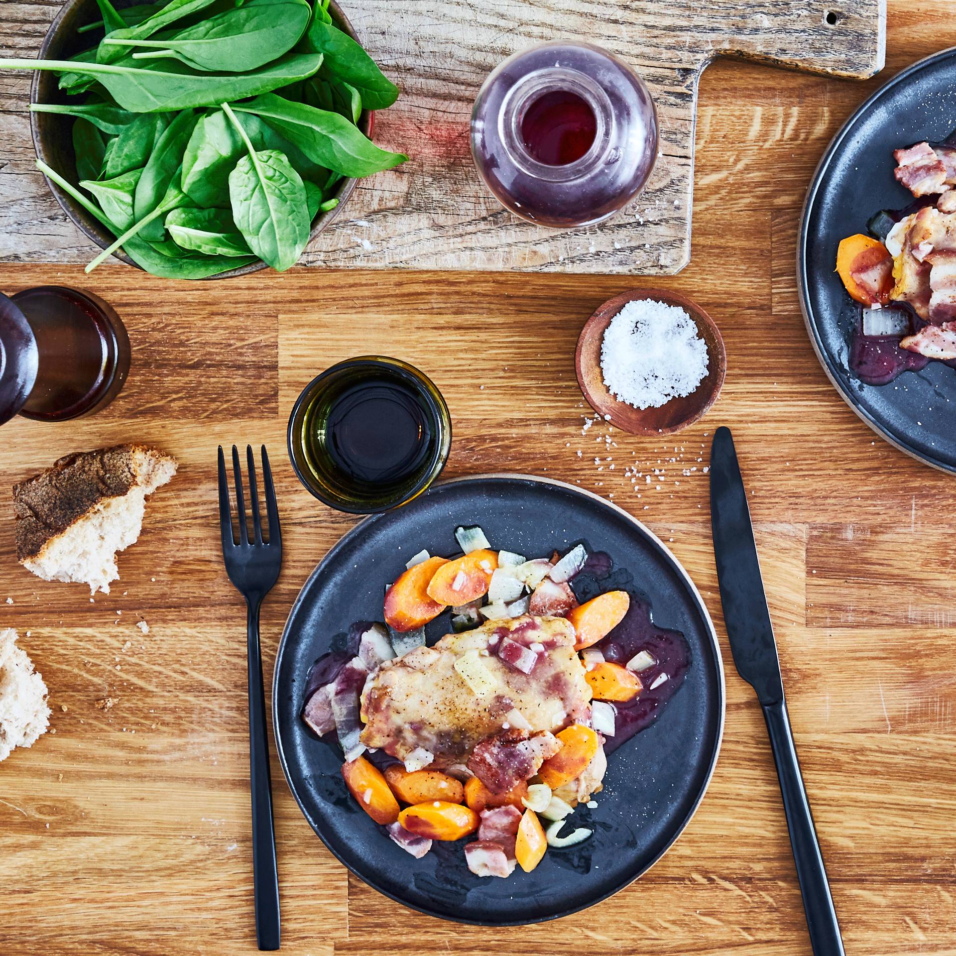 Poulet braisé au vin - Recette Poêles et Casseroles | Tefal