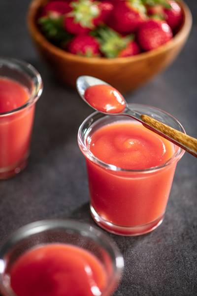 Compote pommes - fraises - Recette undefined | Tefal