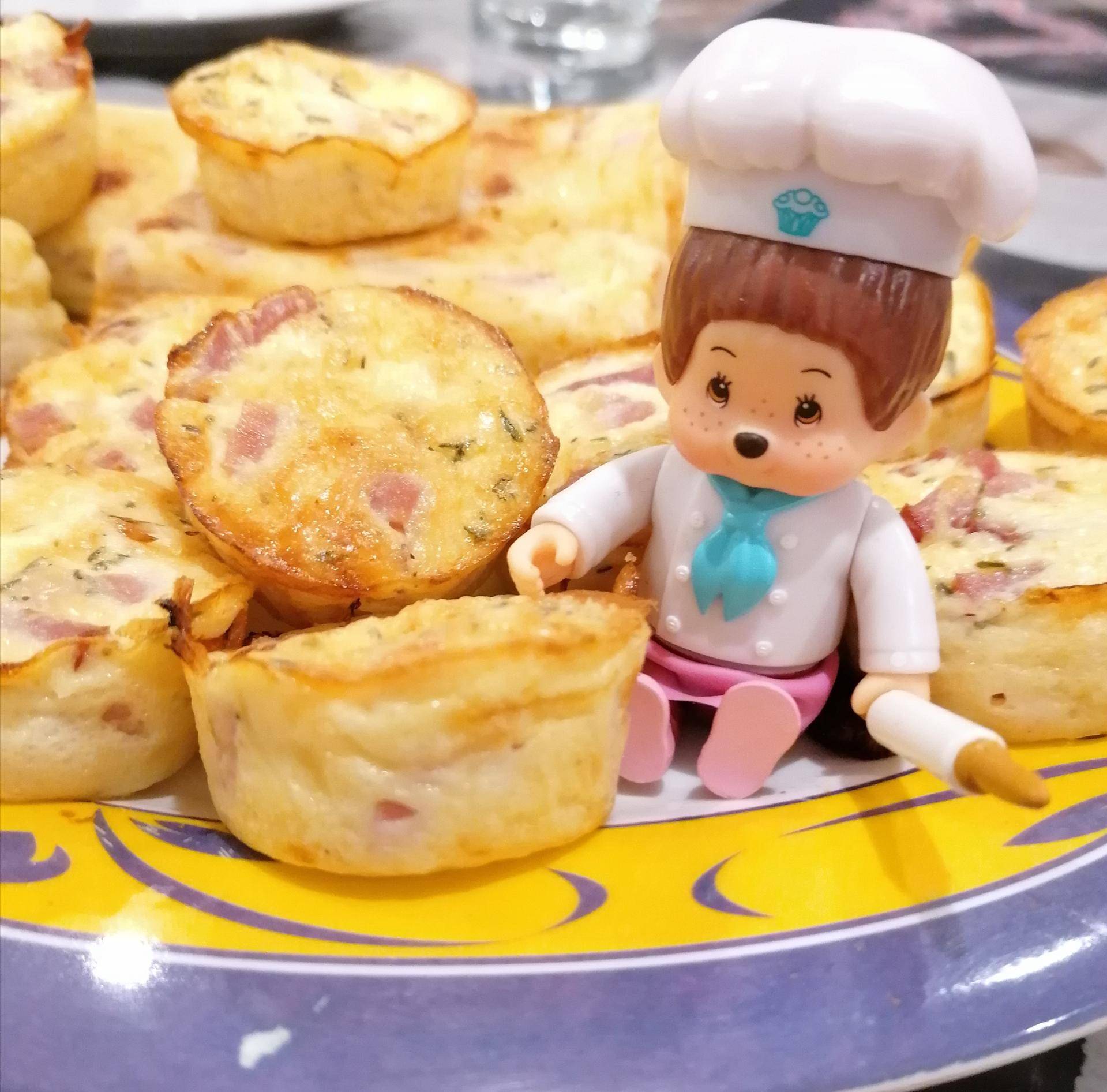 Mini quiche sans pâte - Recette Cake Factory | Tefal