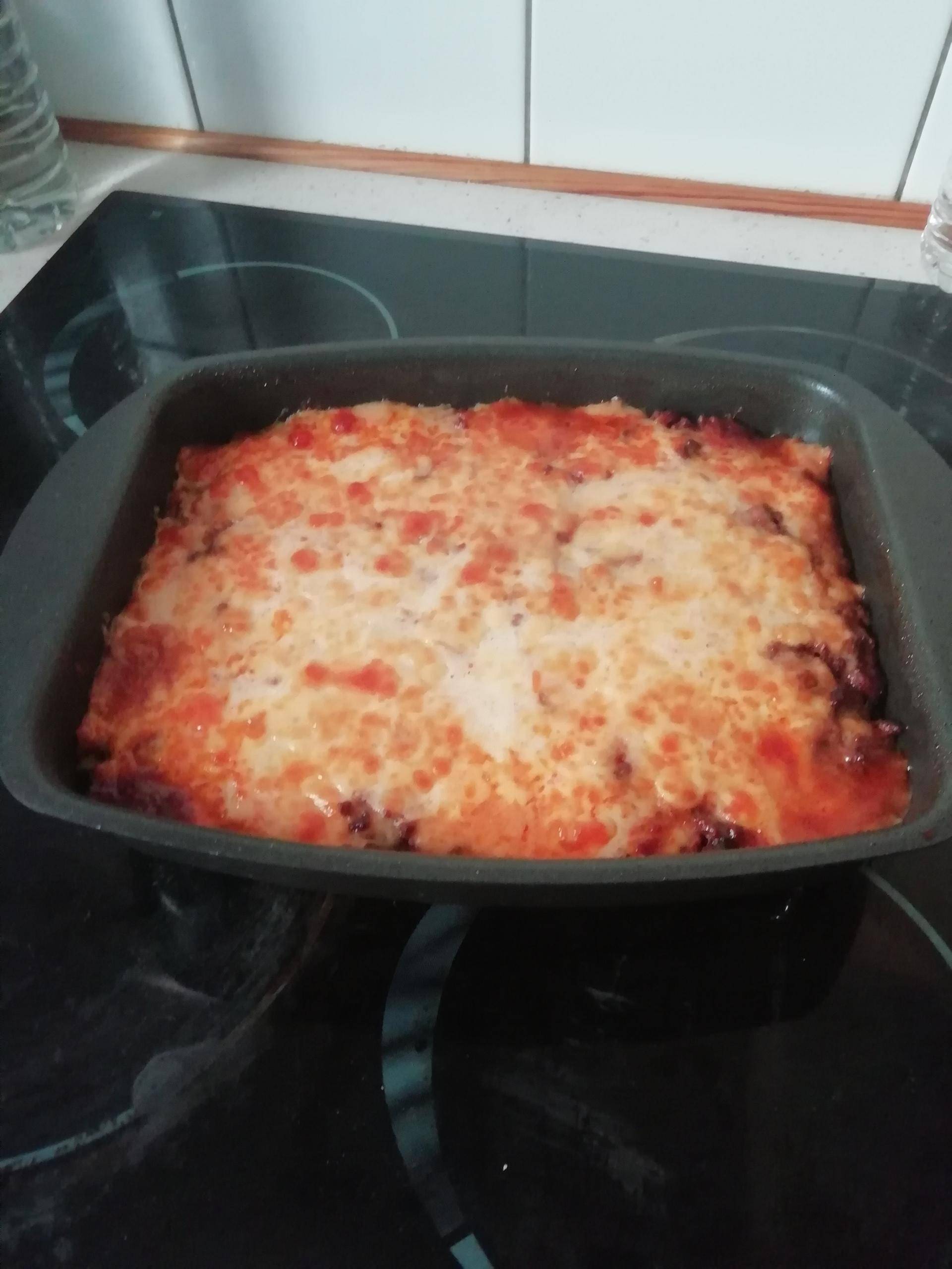 Gratin de courgettes, aubergine et viande hachée - Recette Cake Factory | Tefal
