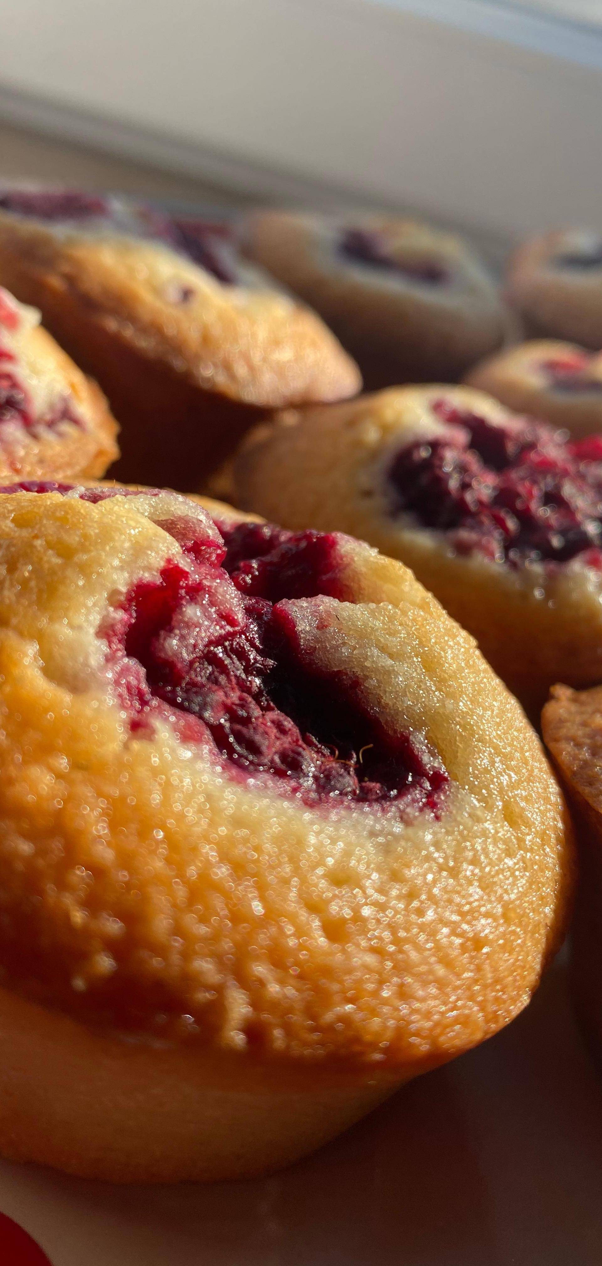 Financiers aux framboises - Recette Cake Factory | Tefal