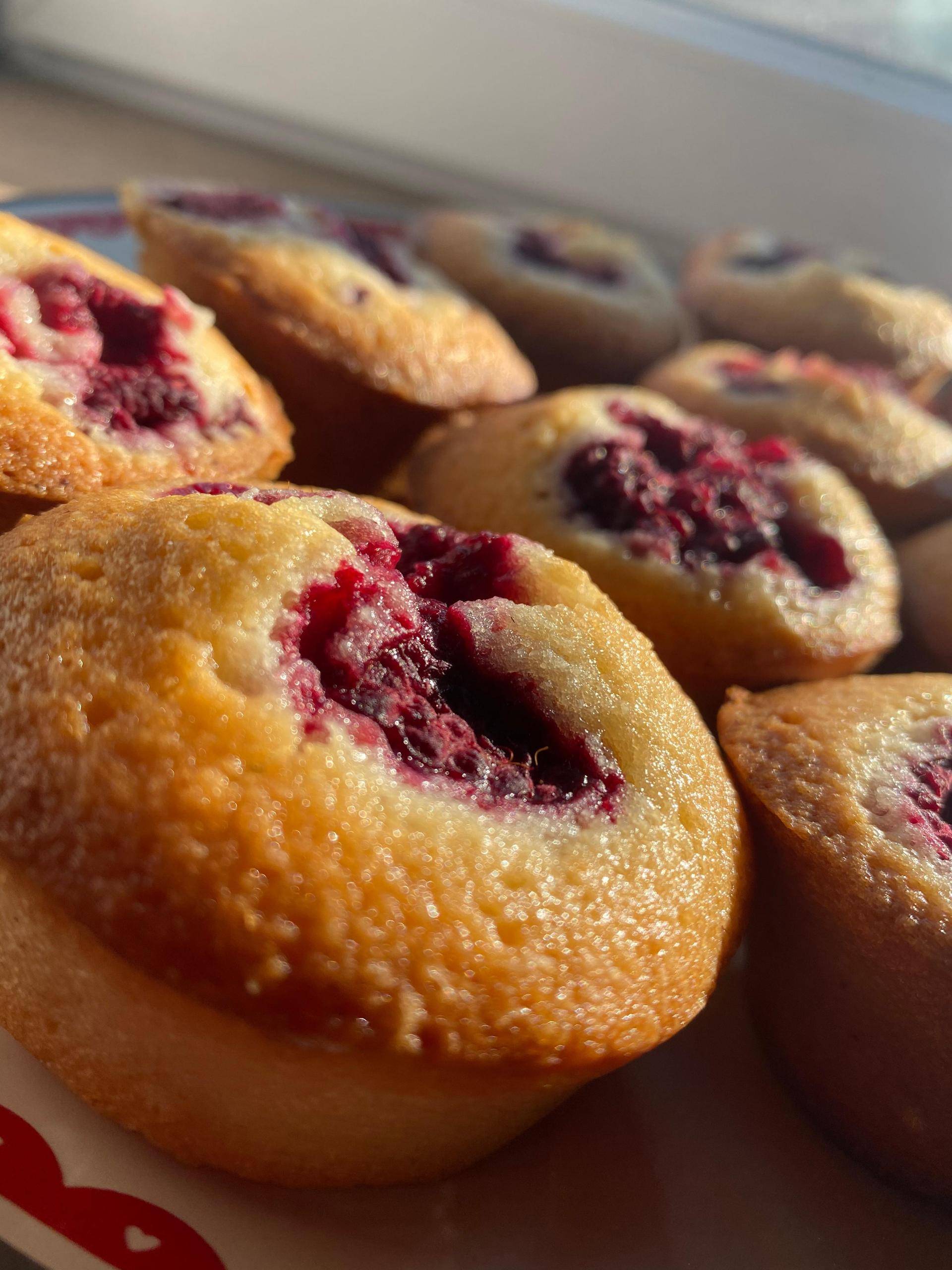 Financier a la framboise - Recette Cake Factory | Tefal