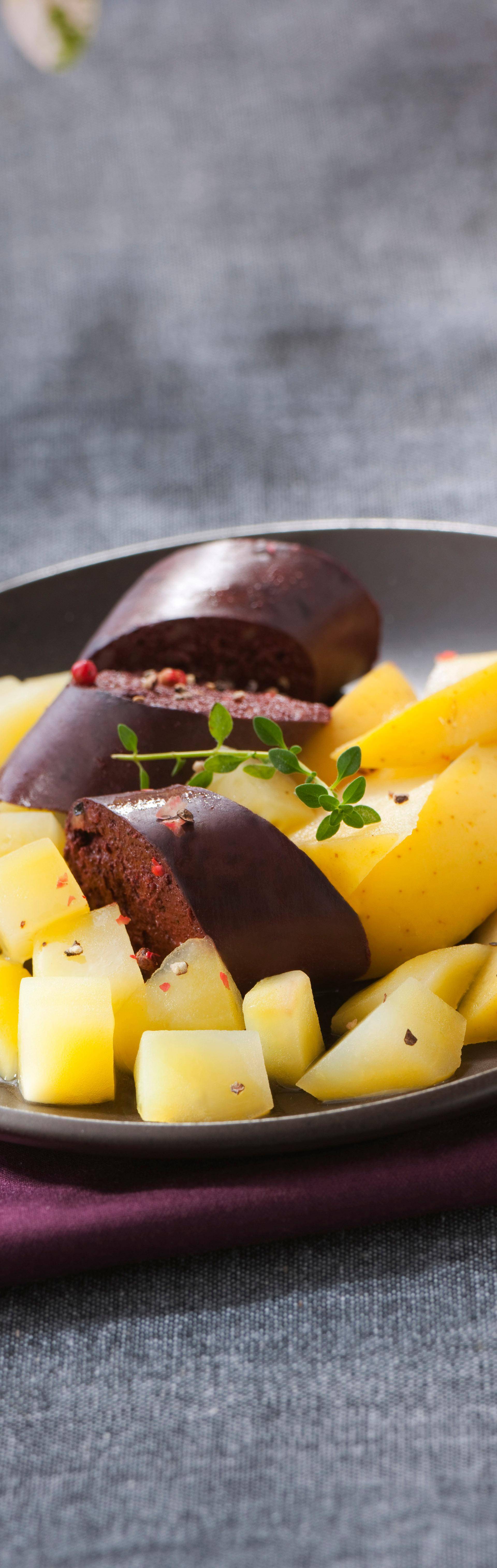Pommes farcies au boudin blanc - Recette Cake Factory | Tefal