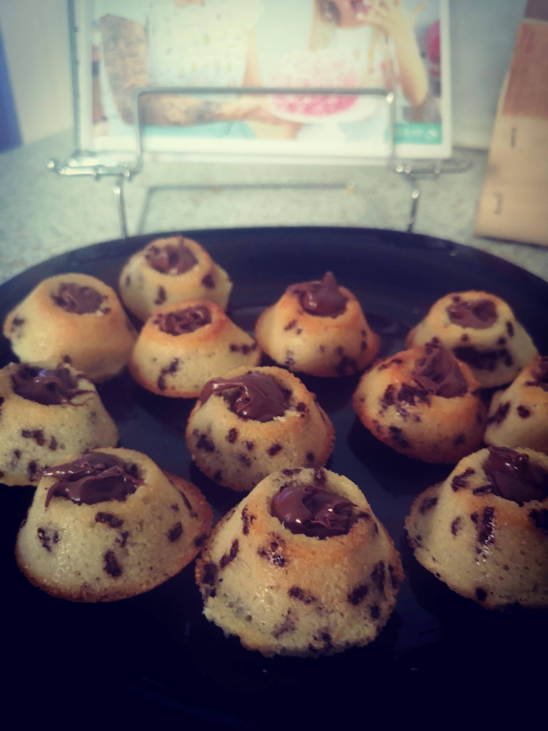 Volcans tigrés choco noisette - Recette Cake Factory | Tefal
