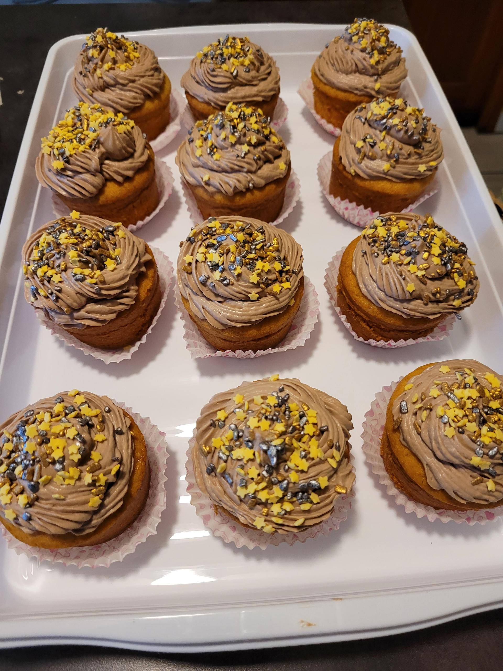 Cupcake vanille ou cacao avec chantilly Nutella - Recette Cake Factory Délices | Tefal