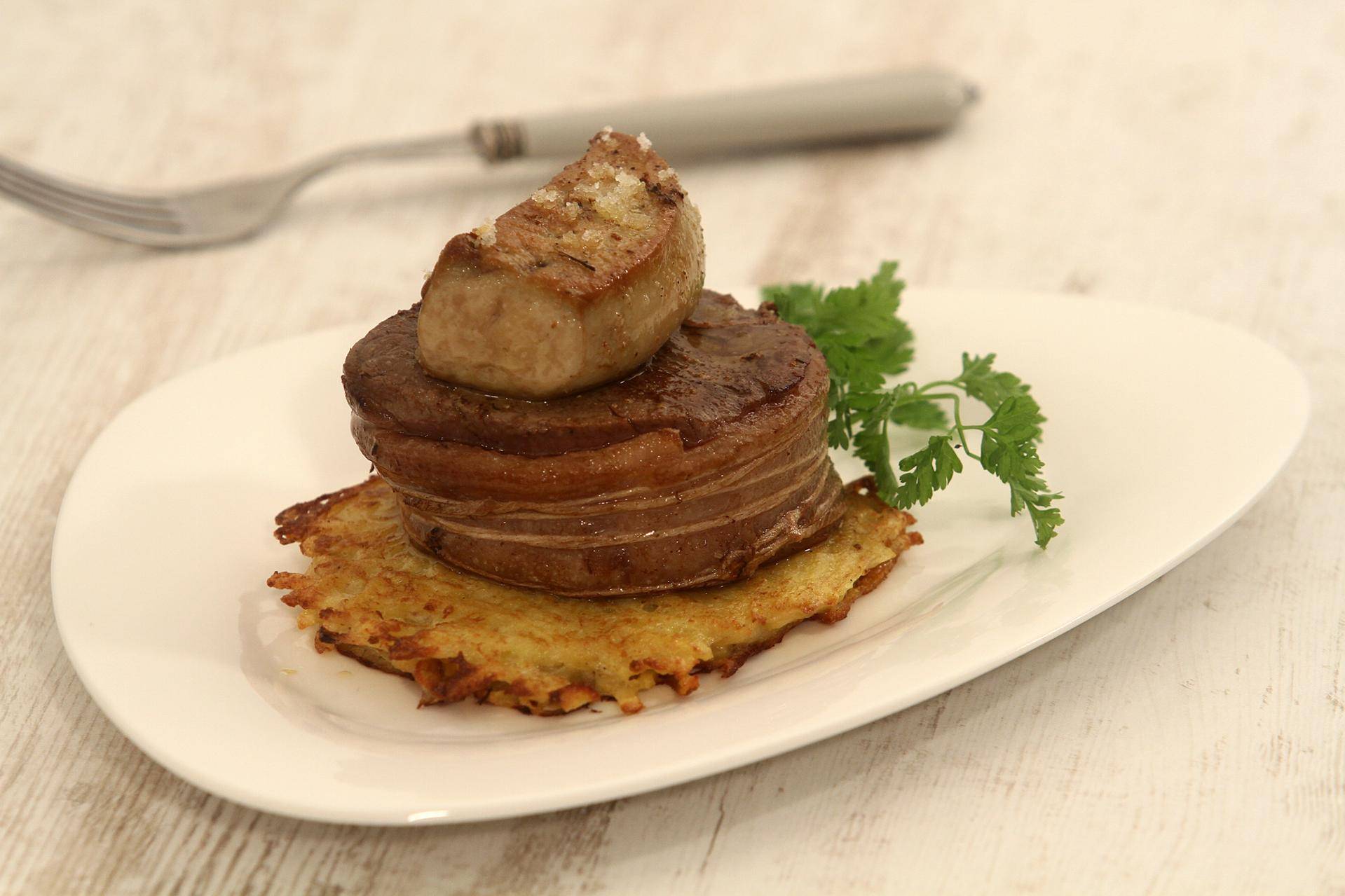 Tournedos façon Rossini et pommes de terre croustillantes - Recette Balance de cuisine | Tefal