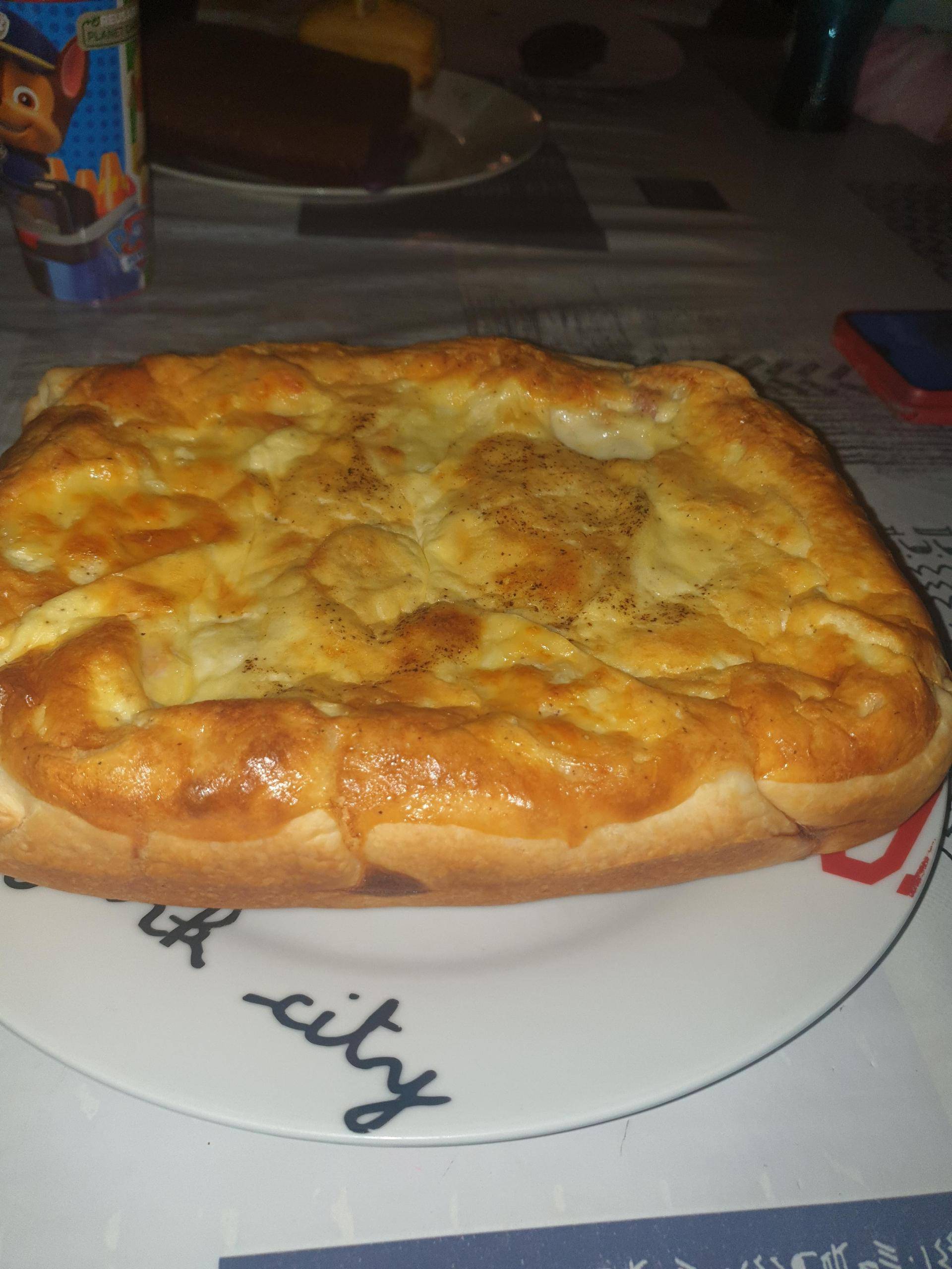 Quiche dés de jambon mozarella - Recette Cake Factory | Tefal
