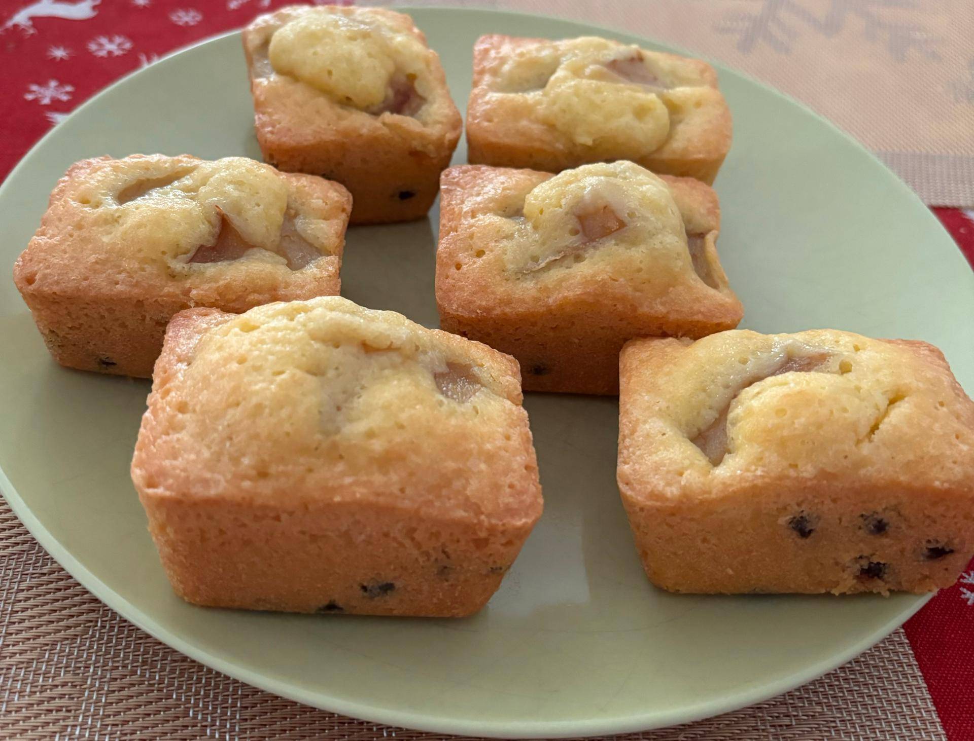 Cake individuel pépites de chocolat et poire - Recette Cake Factory Délices | Tefal