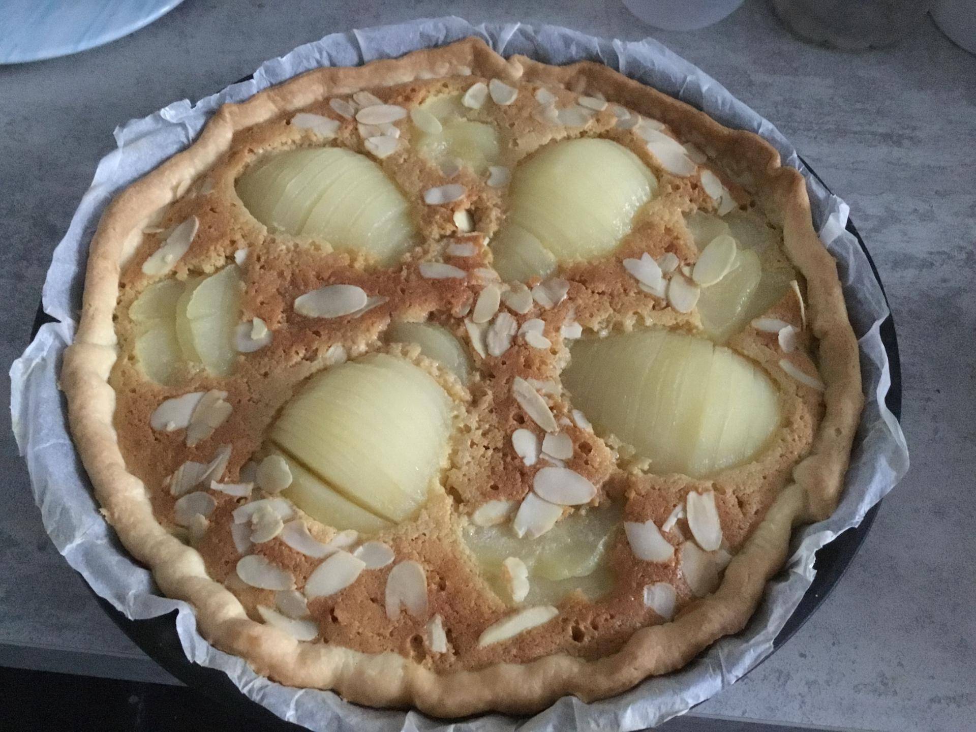 Tarte amandine aux poires - Recette Cake Factory Infinity | Tefal