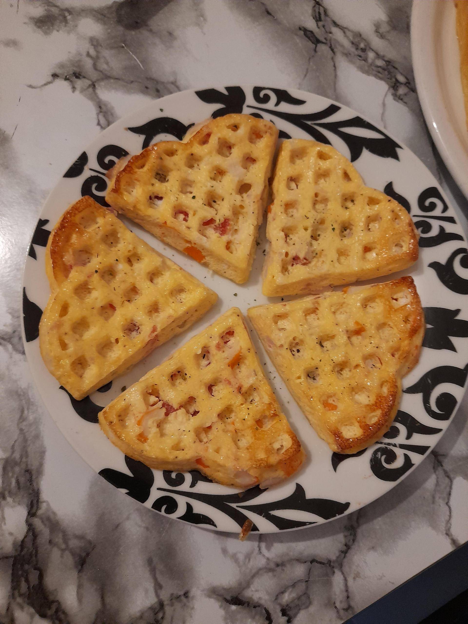 Gaufres omelette - Recette Cake Factory | Tefal