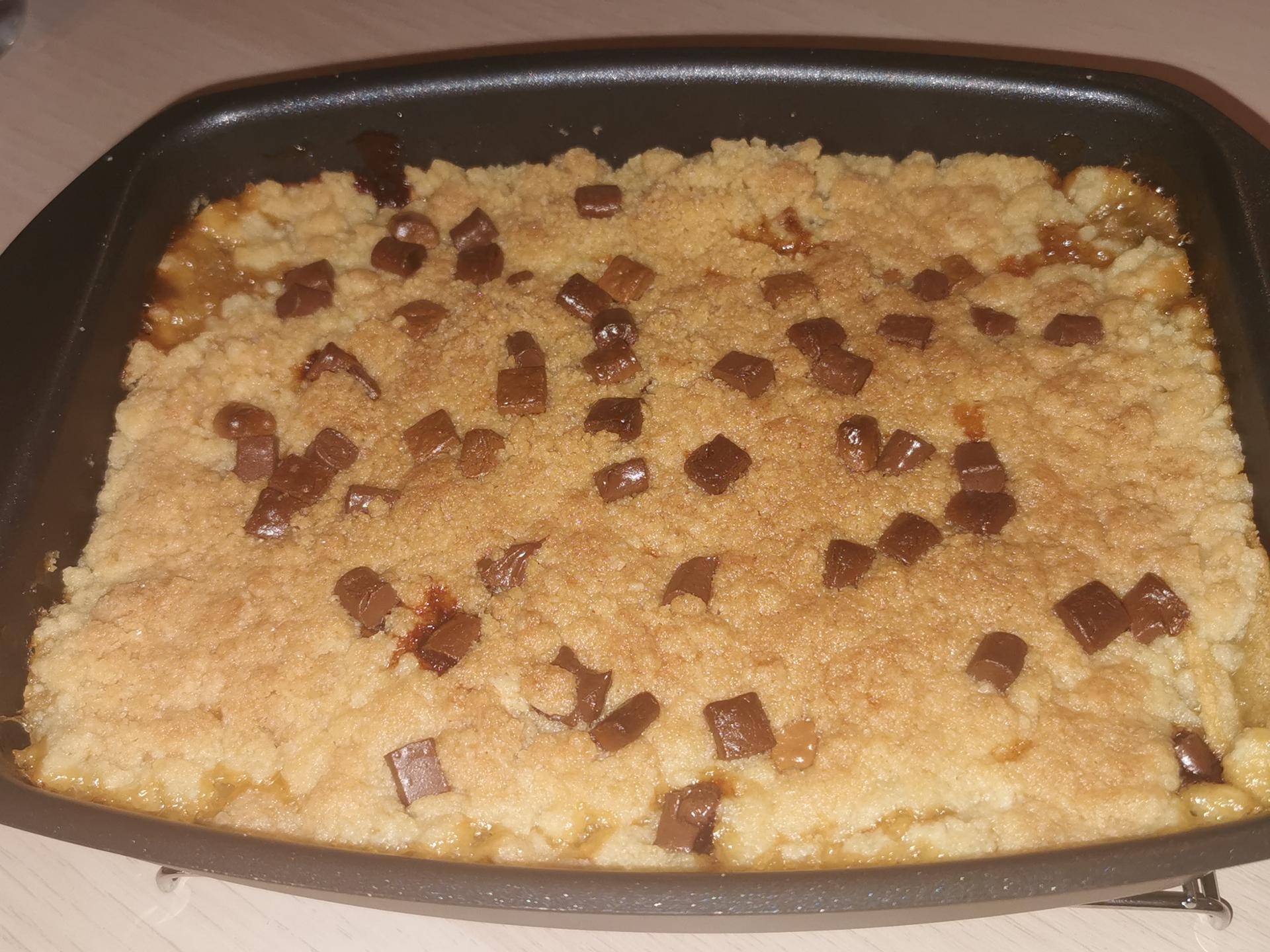 Crumble aux pommes - Recette Cake Factory | Tefal