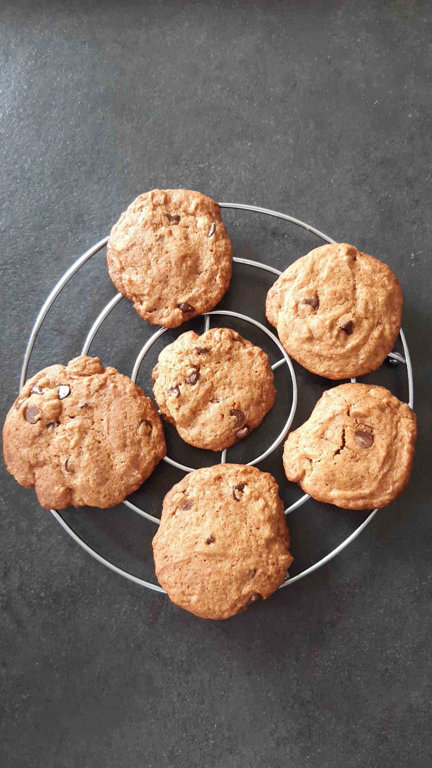 Cookies sucre fleur de coco et cassonade - Recette Cake Factory | Tefal