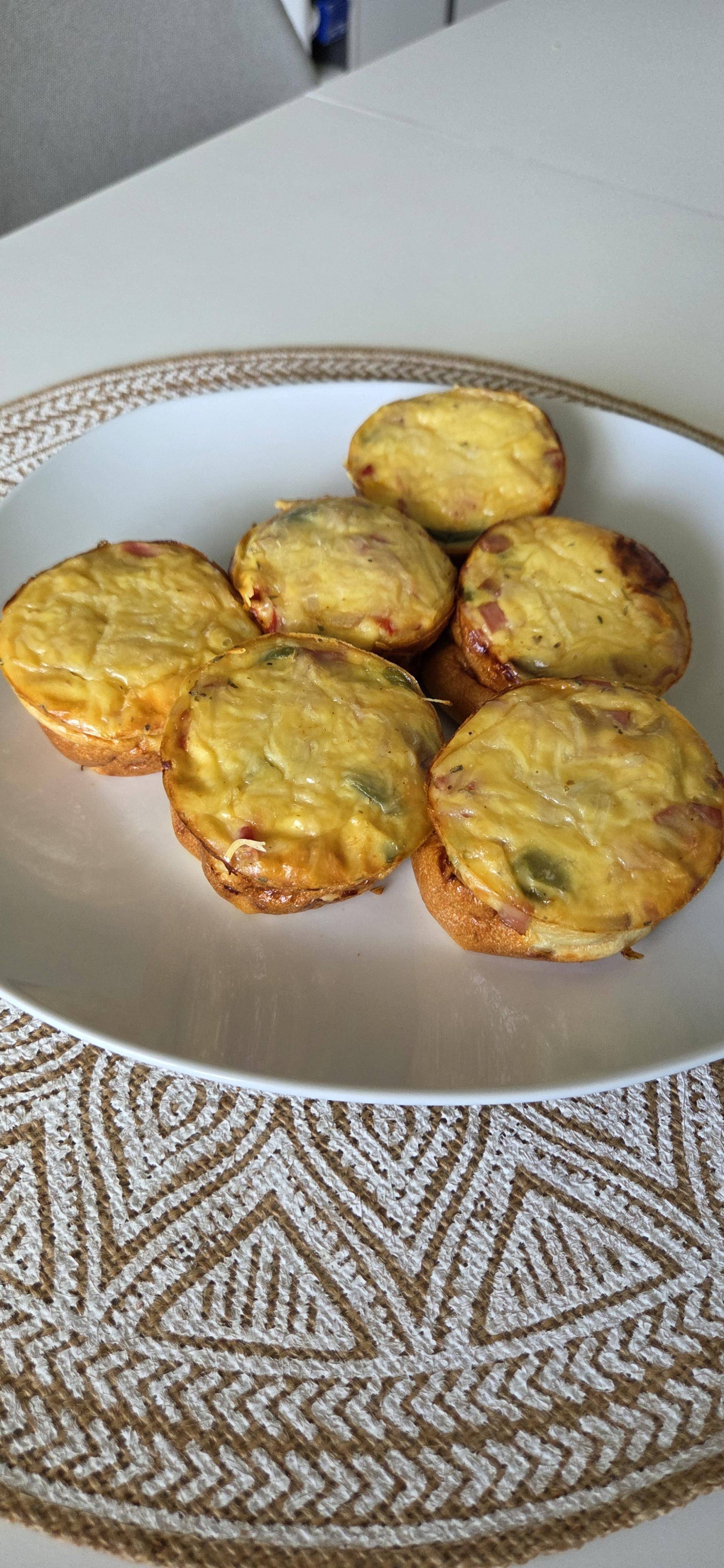 Mini quiches sans pâte - Recette Cake Factory | Tefal