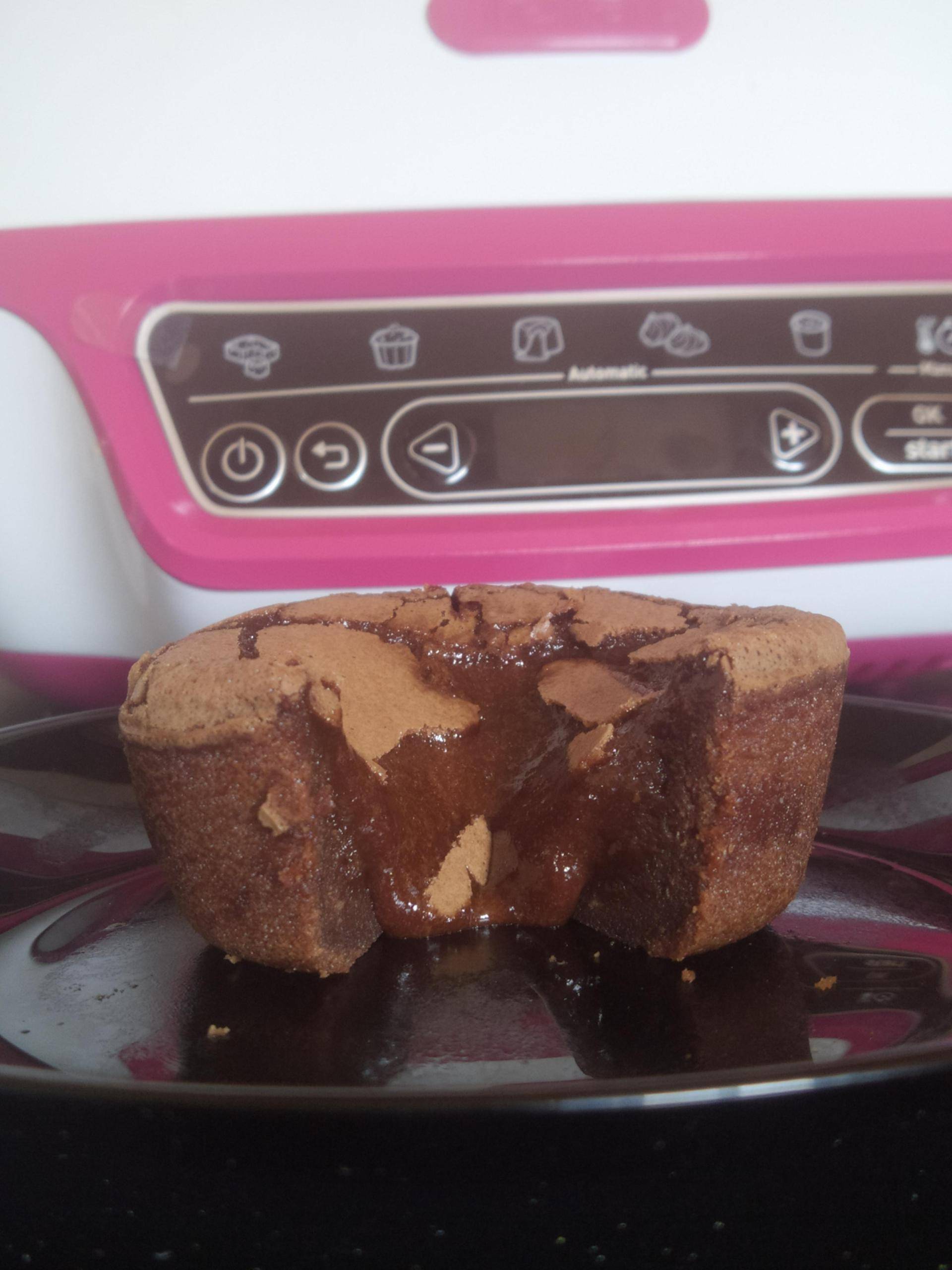 Coeur extra coulant chocolat - Recette Cake Factory Délices | Tefal