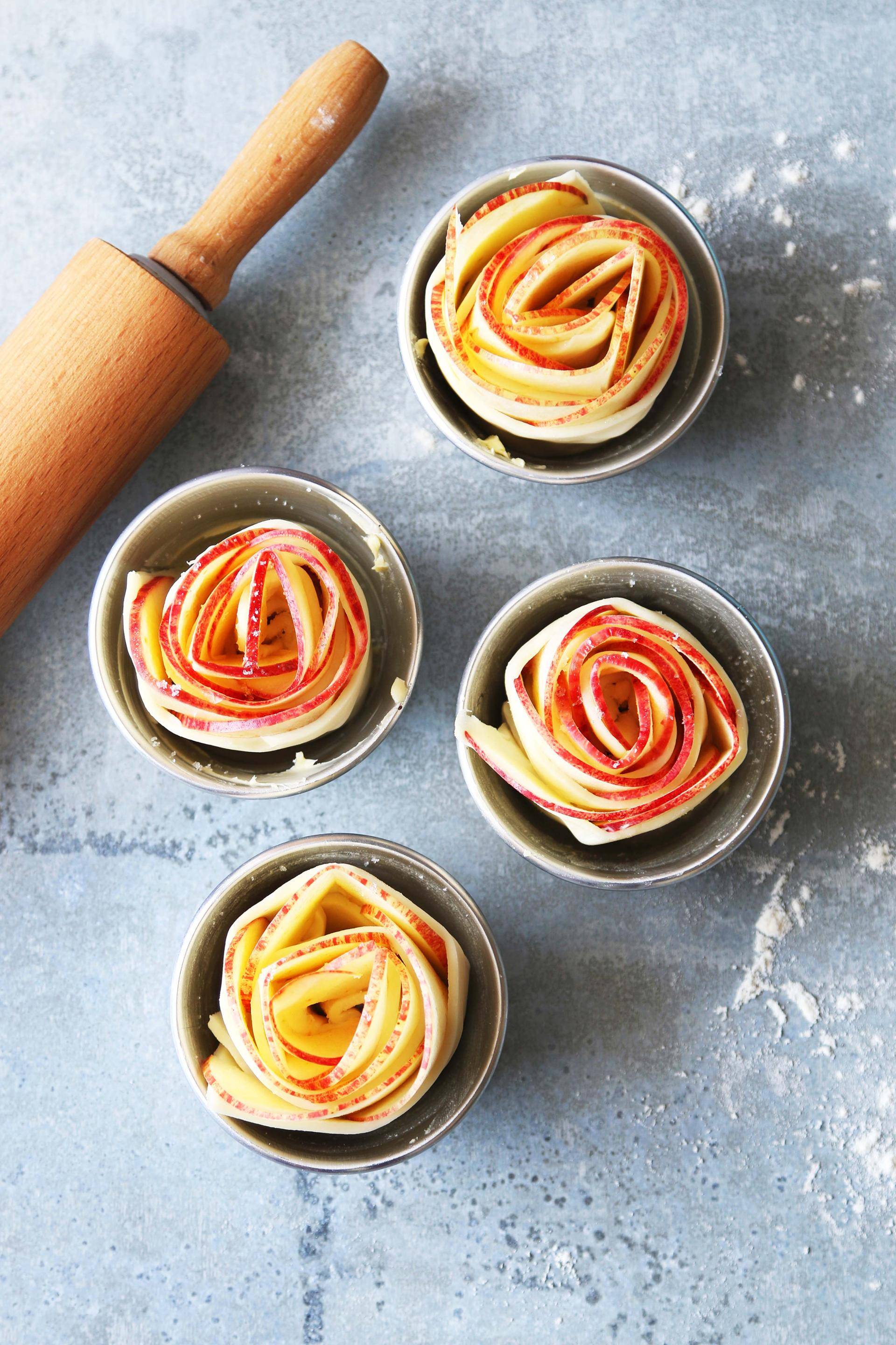 Roses de pommes - Recette Cake Factory | Tefal