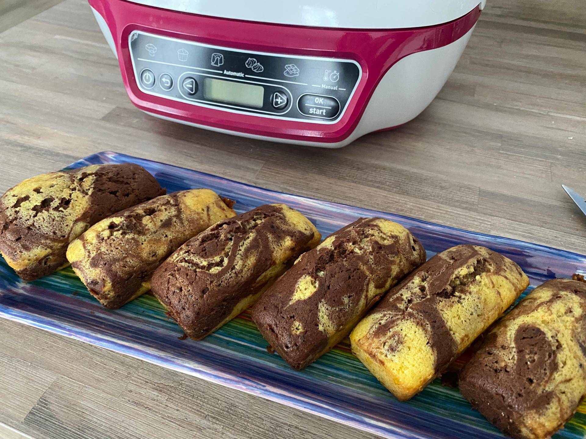 Minis cakes marbrés - Recette Cake Factory | Tefal