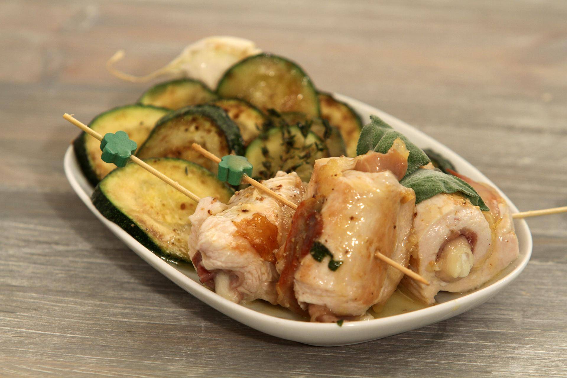 Saltimbocca de dinde et courgettes - Recette Balance de cuisine | Tefal