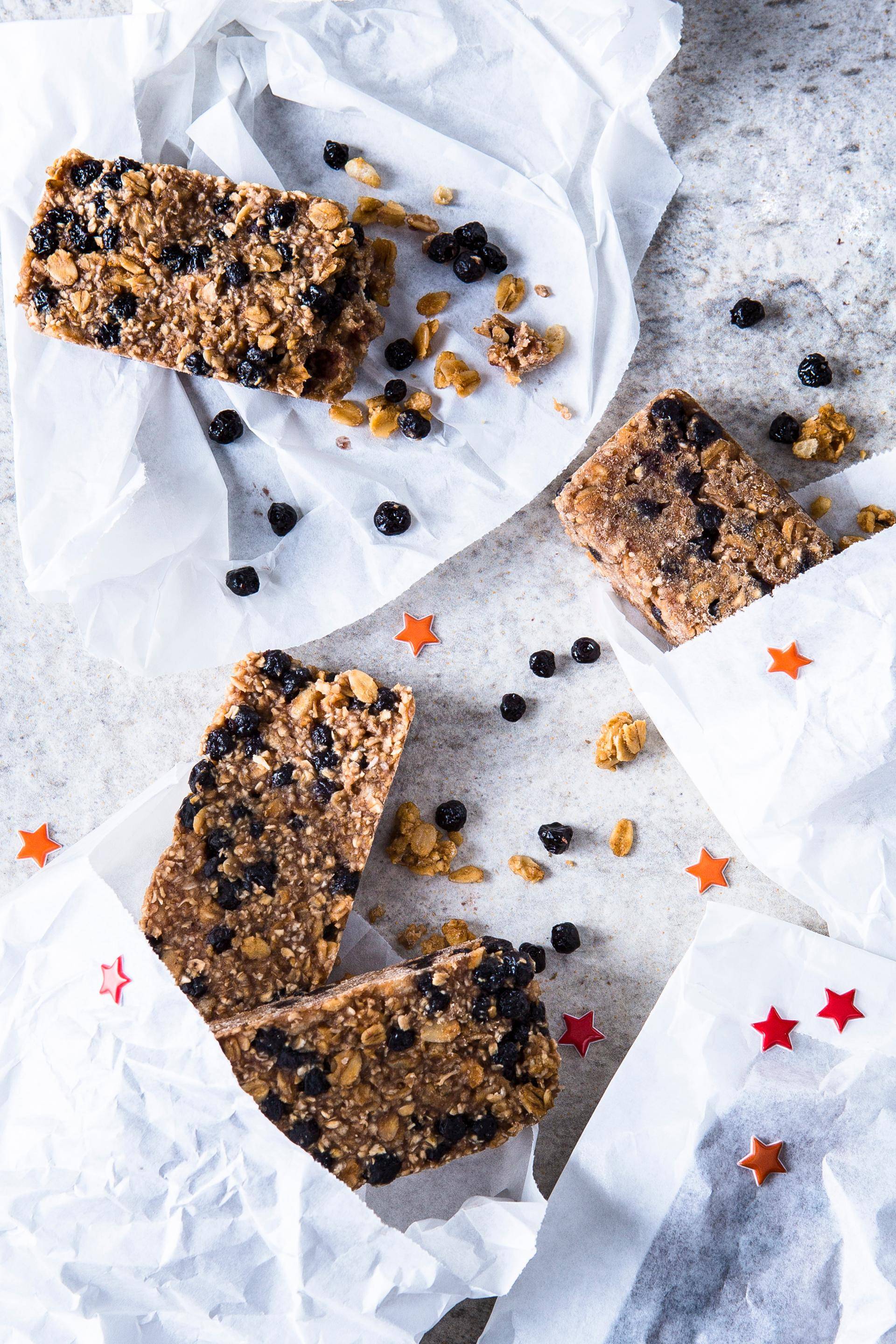 Barres de céréales myrtilles - Recette Cake Factory | Tefal