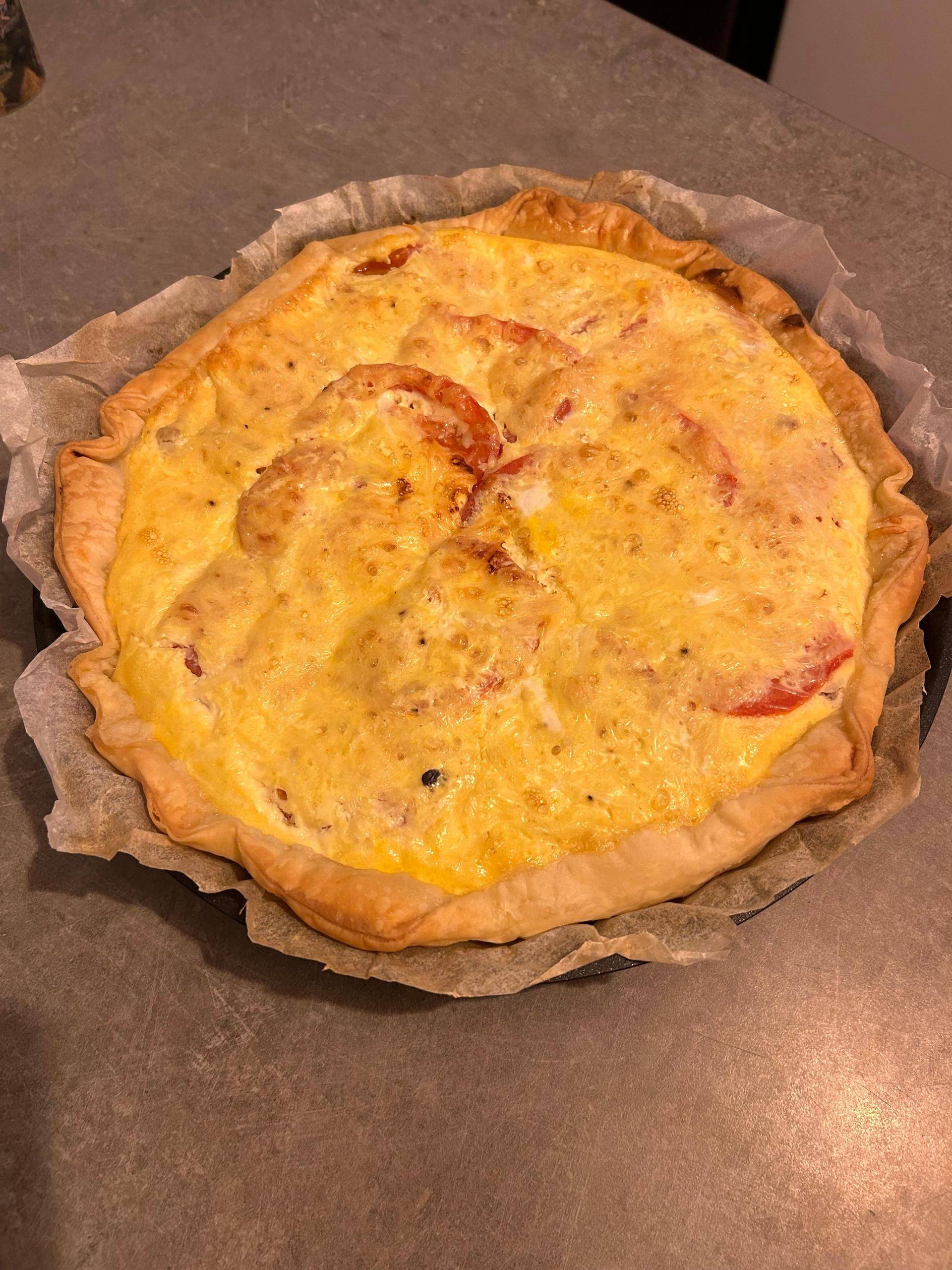 Tarte thon tomates - Recette Cake Factory Infinity | Tefal