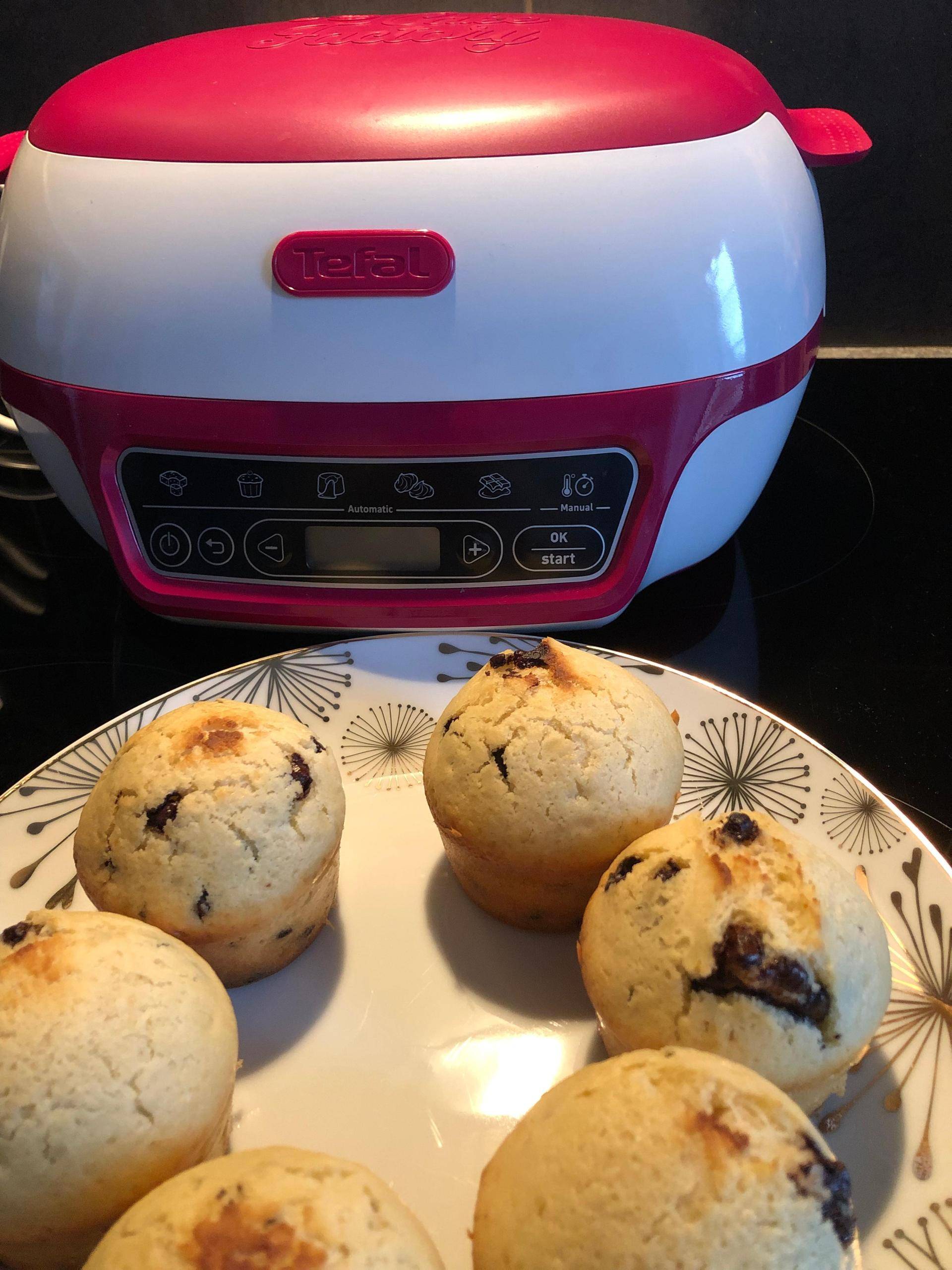 Muffins aux Pépites de Chocolat - Recette Cake Factory | Tefal